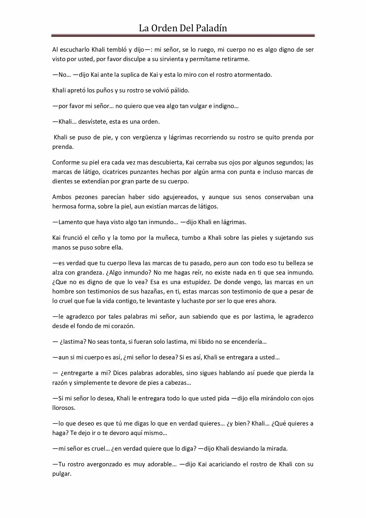 La Orden Del Paladin (Novela) - Capítulo 51 - Página 7 - LectorTMOo