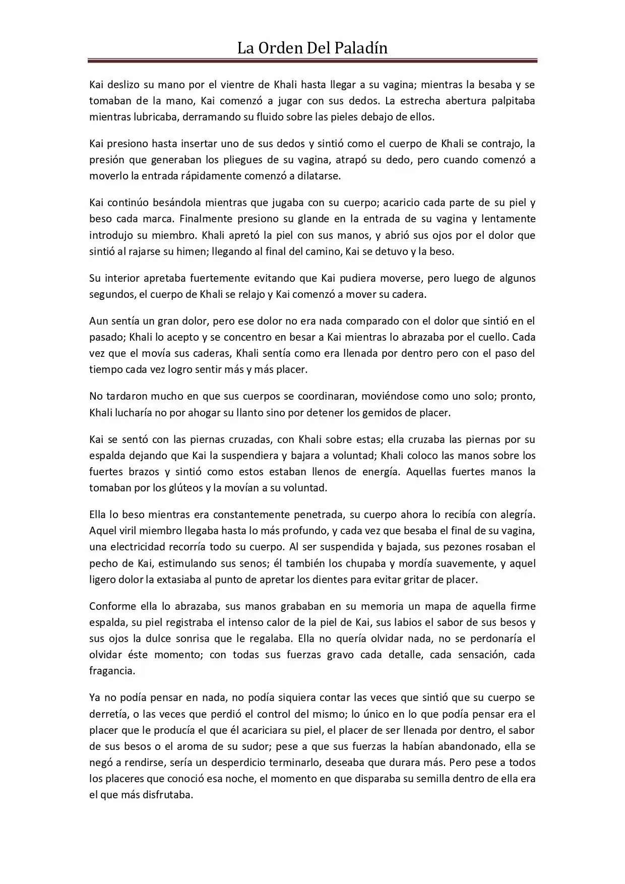 La Orden Del Paladin (Novela) - Capítulo 51 - Página 9 - LectorTMOo