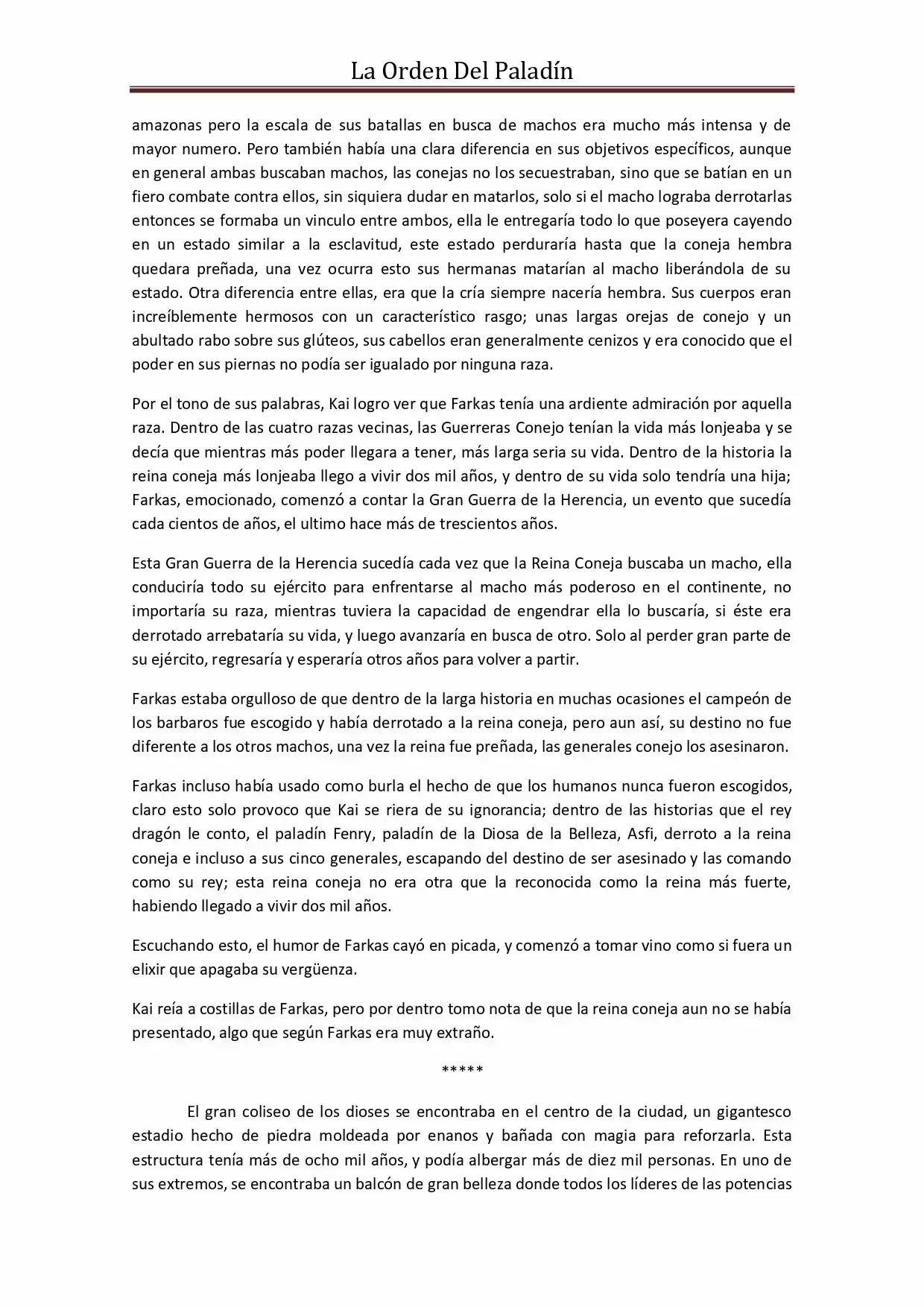 La Orden Del Paladin (Novela) - Capítulo 52 - Página 2 - LectorTMOo