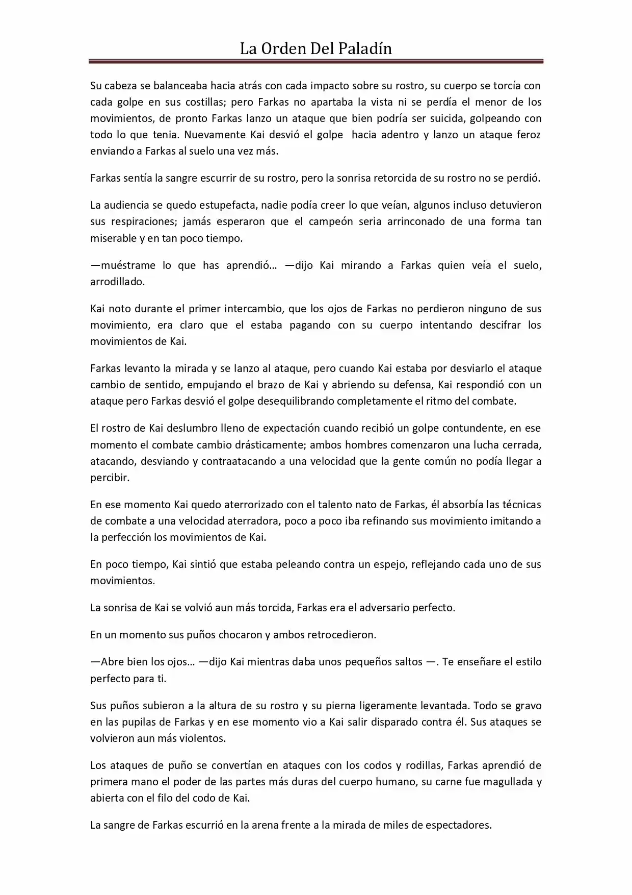La Orden Del Paladin (Novela) - Capítulo 52 - Página 7 - LectorTMOo