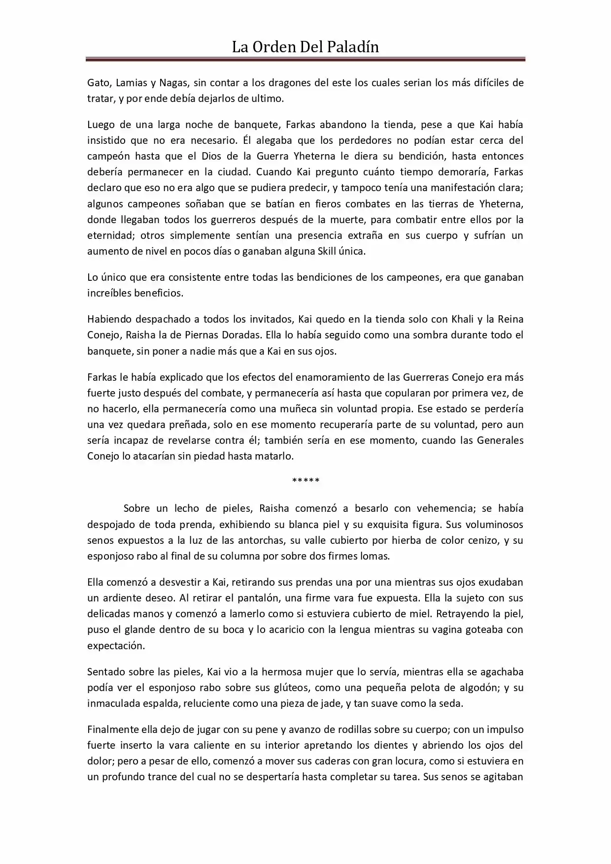 La Orden Del Paladin (Novela) - Capítulo 53 - Página 7 - LectorTMOo