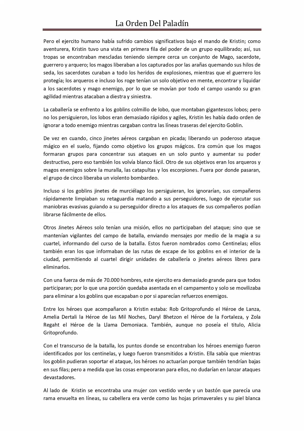 La Orden Del Paladin (Novela) - Capítulo 54 - Página 3 - LectorTMOo