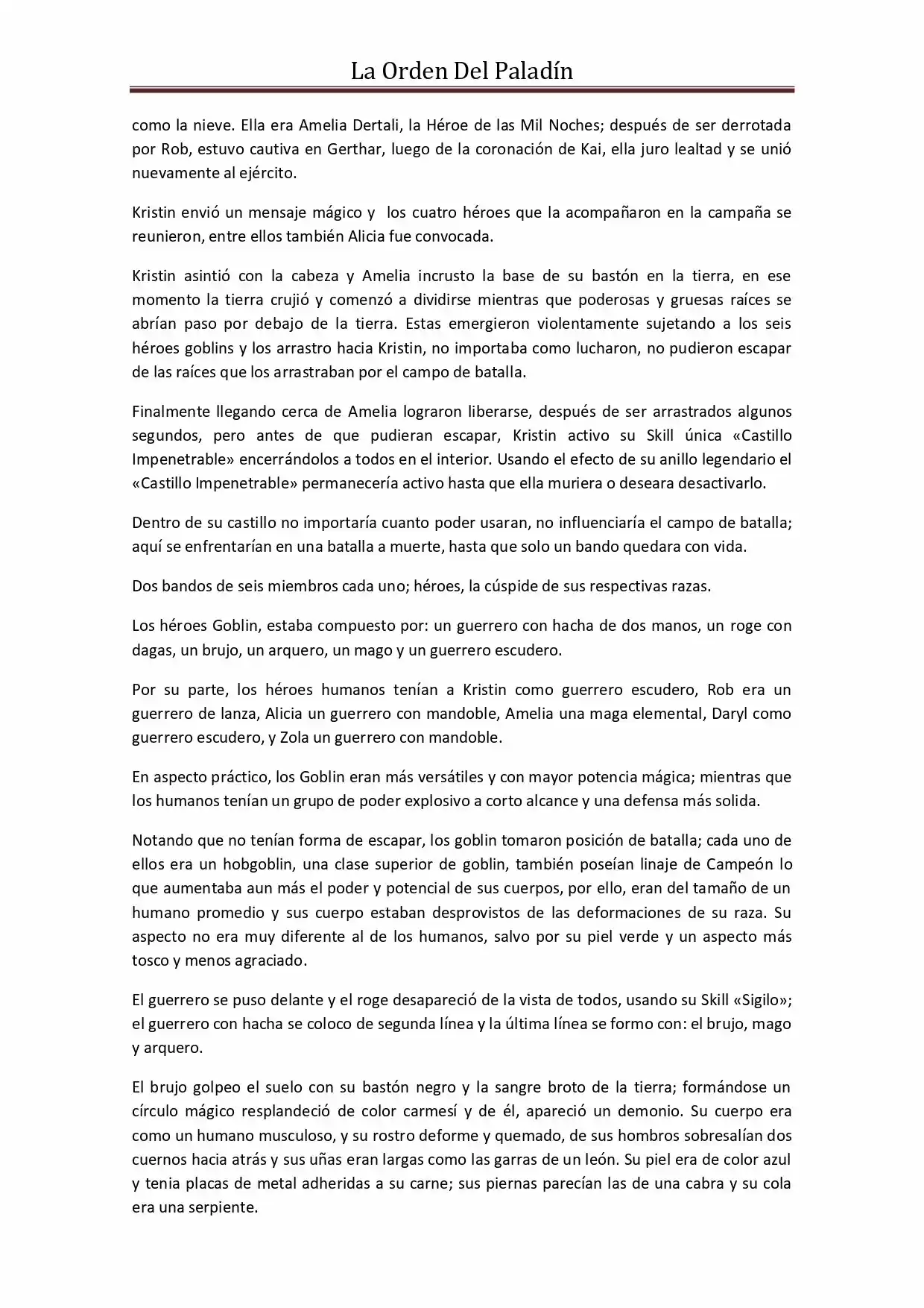 La Orden Del Paladin (Novela) - Capítulo 54 - Página 4 - LectorTMOo