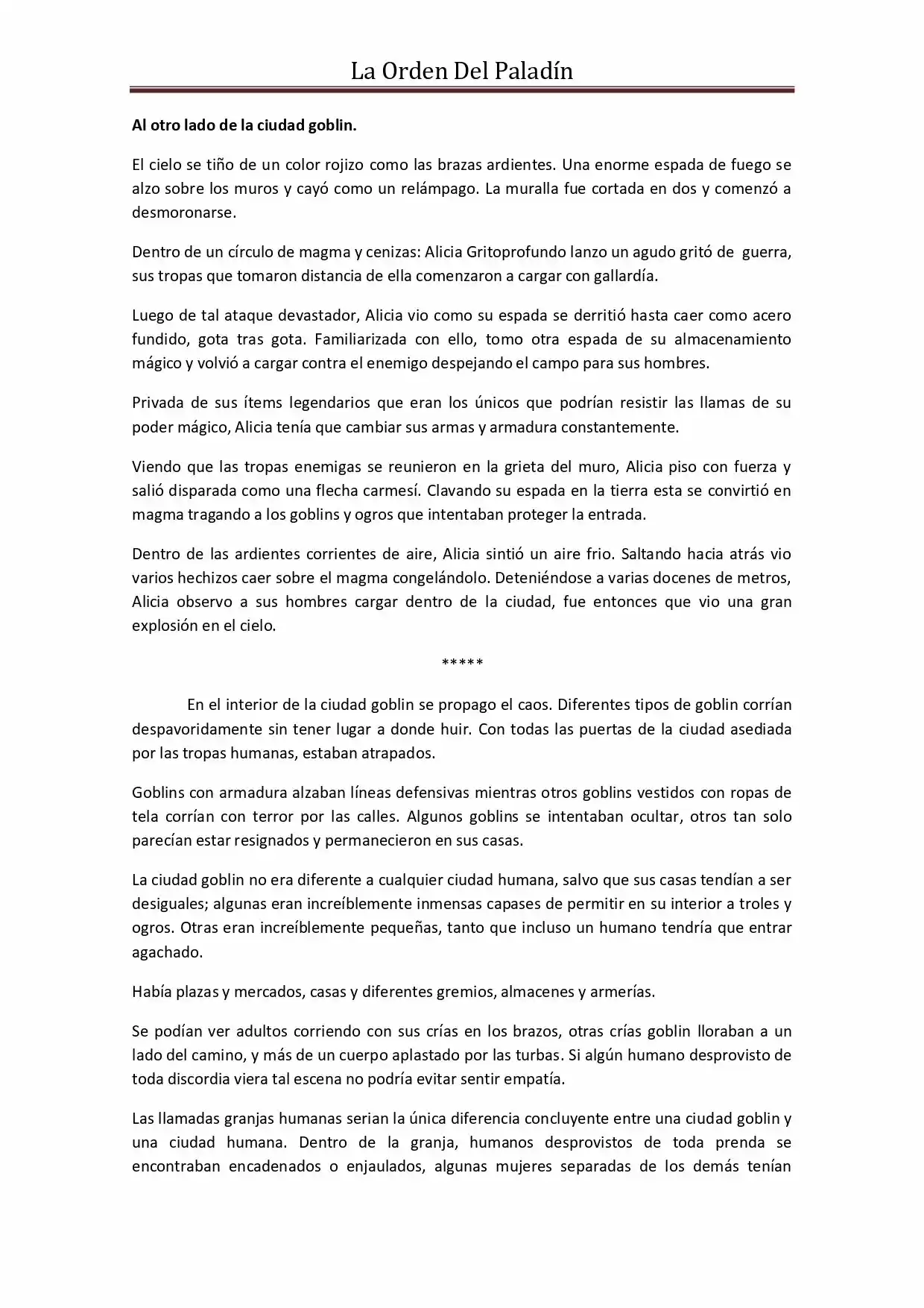 La Orden Del Paladin (Novela) - Capítulo 56 - Página 2 - LectorTMOo
