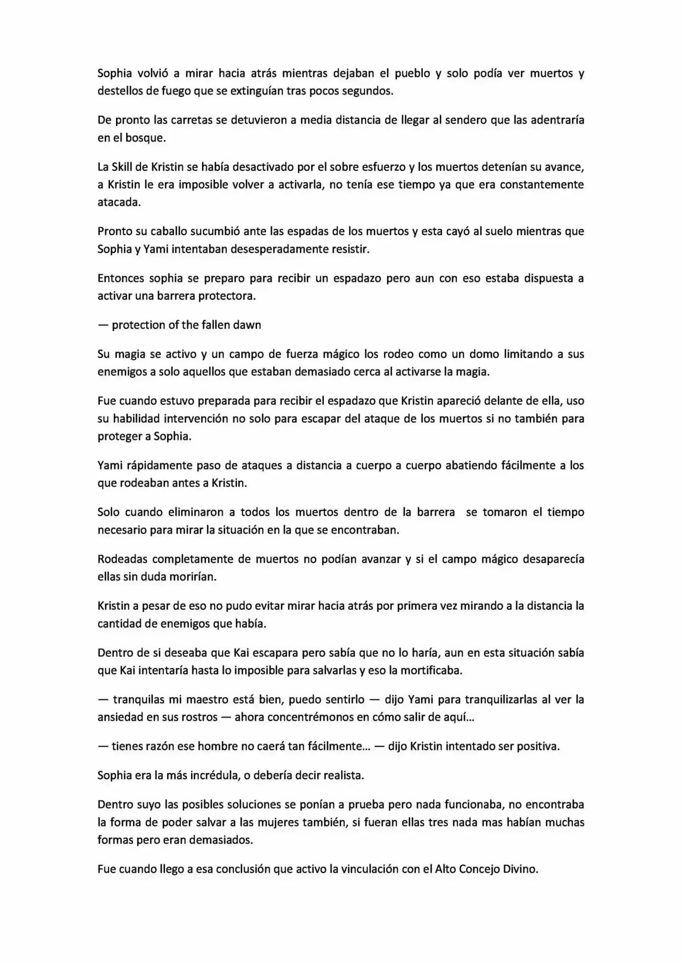 La Orden Del Paladin (Novela) - Capítulo 7.20 - Página 19 - LectorTMOo