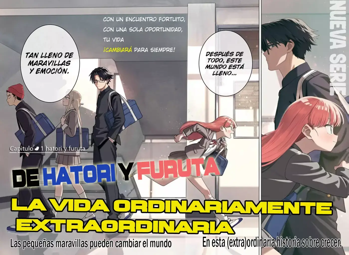 La Ordinariamente Extraordinaria Vida De Hatori Y Furuta - Capítulo 1 - Página 4 - LectorTMOo
