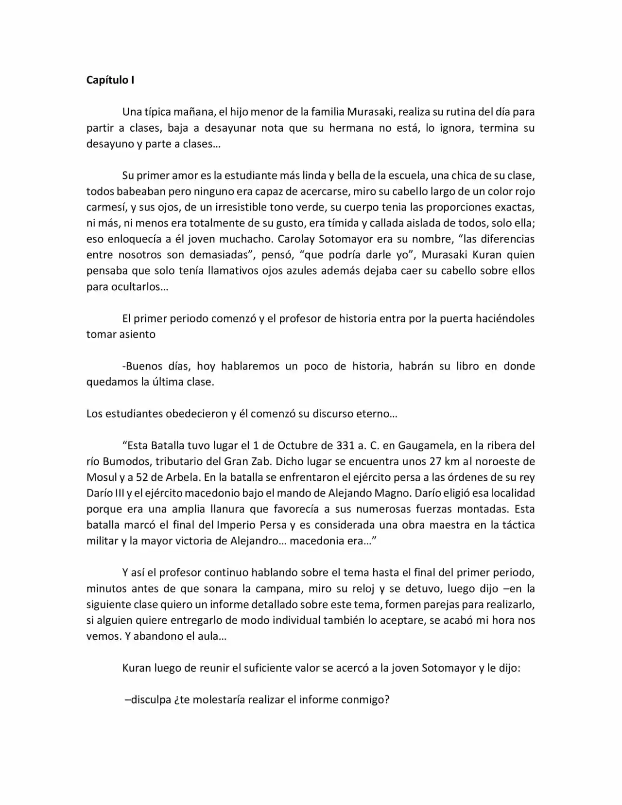 La Oscuridad Desciende (Novela) - Capítulo 1 - Página 2 - LectorTMOo