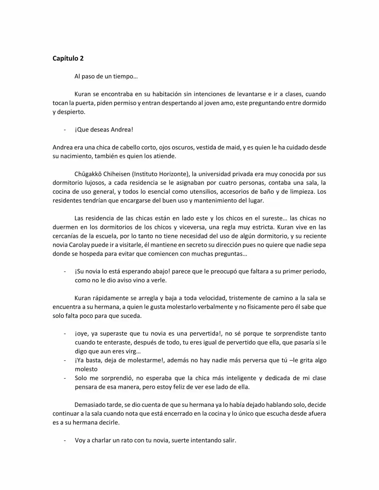 La Oscuridad Desciende (Novela) - Capítulo 2 - Página 2 - LectorTMOo