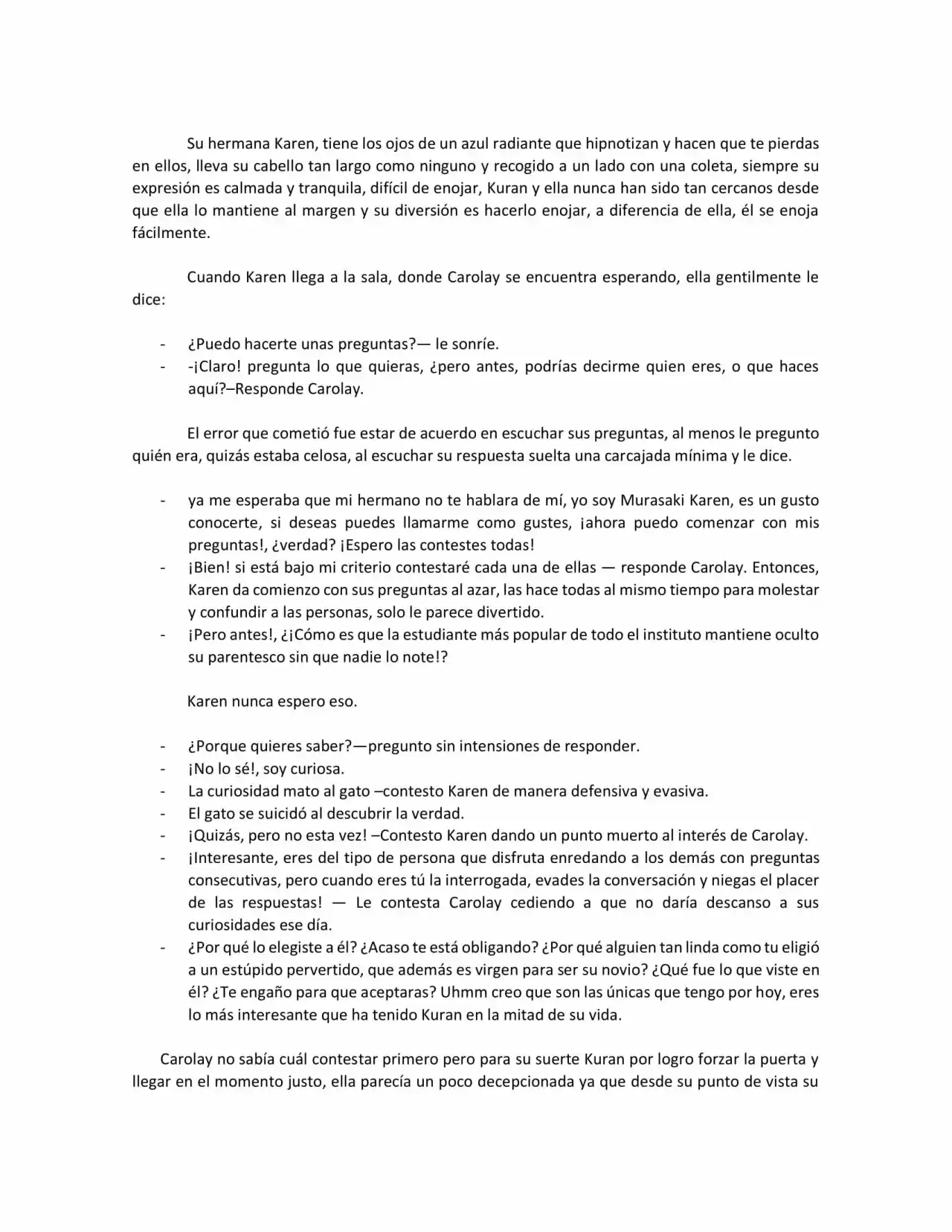 La Oscuridad Desciende (Novela) - Capítulo 2 - Página 3 - LectorTMOo