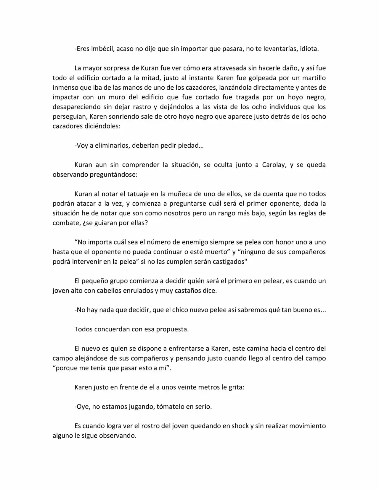 La Oscuridad Desciende (Novela) - Capítulo 4 - Página 3 - LectorTMOo