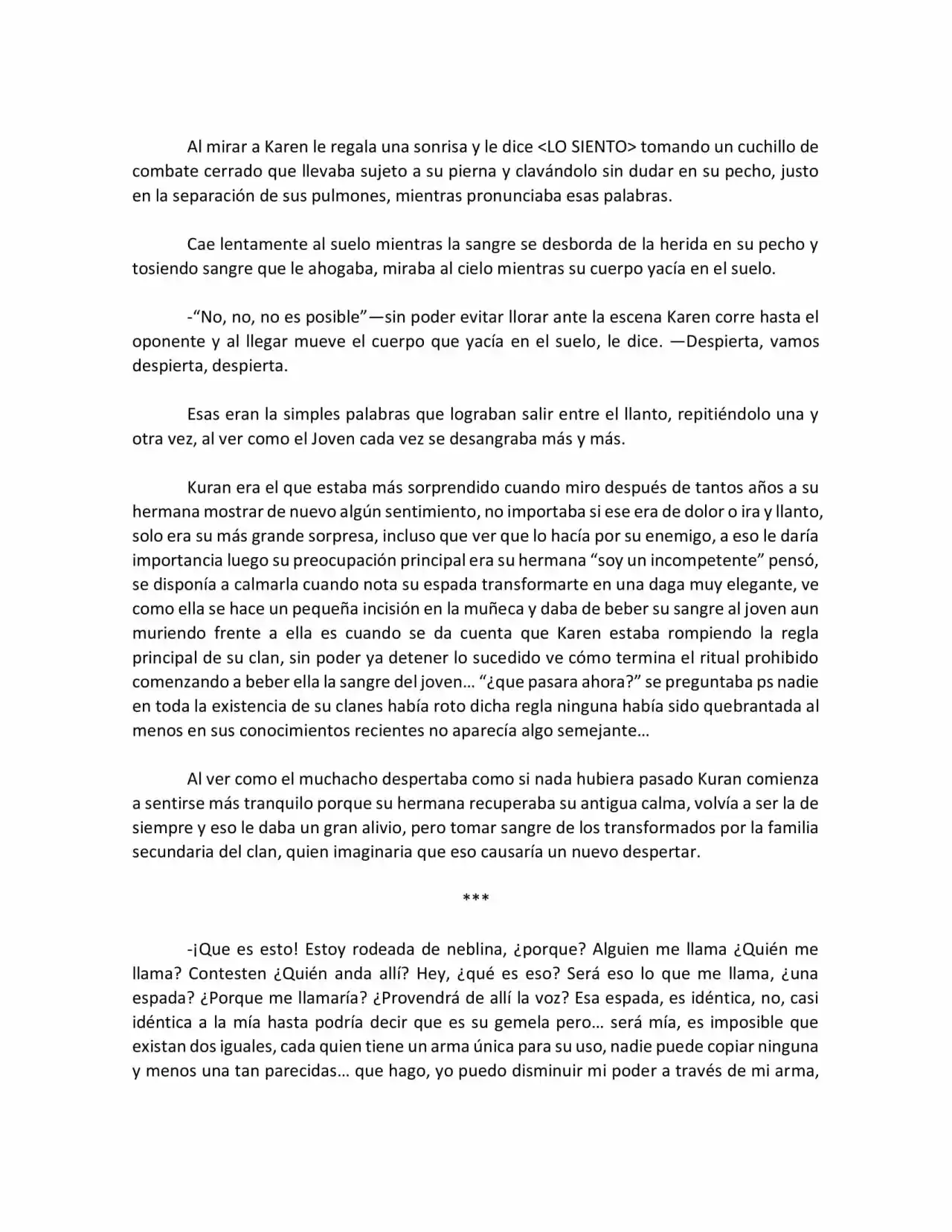 La Oscuridad Desciende (Novela) - Capítulo 4 - Página 4 - LectorTMOo