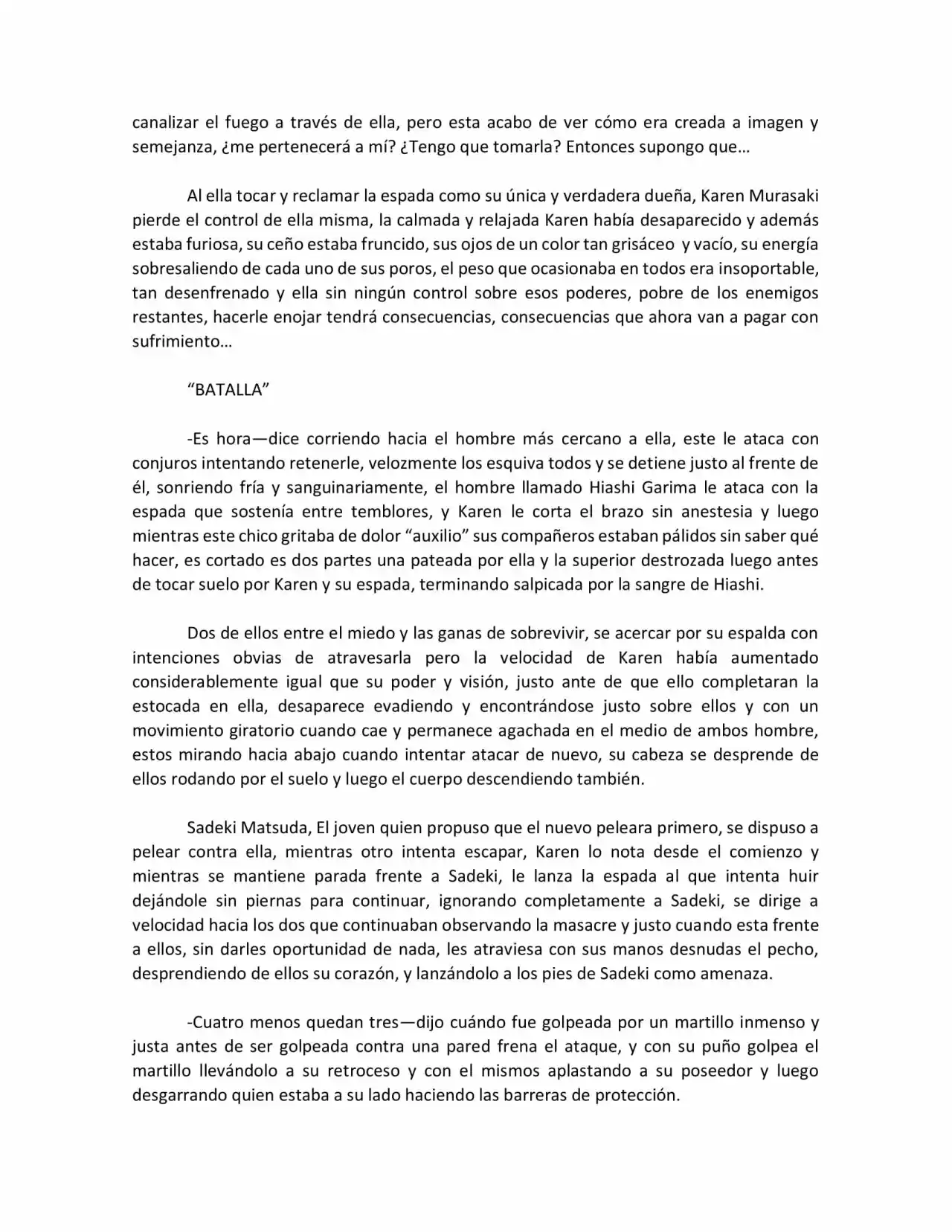 La Oscuridad Desciende (Novela) - Capítulo 4 - Página 5 - LectorTMOo