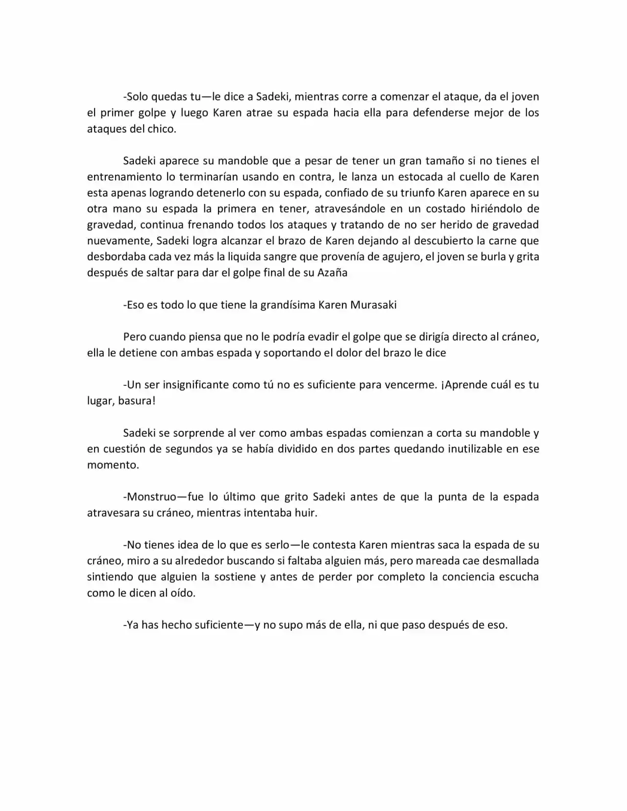La Oscuridad Desciende (Novela) - Capítulo 4 - Página 6 - LectorTMOo