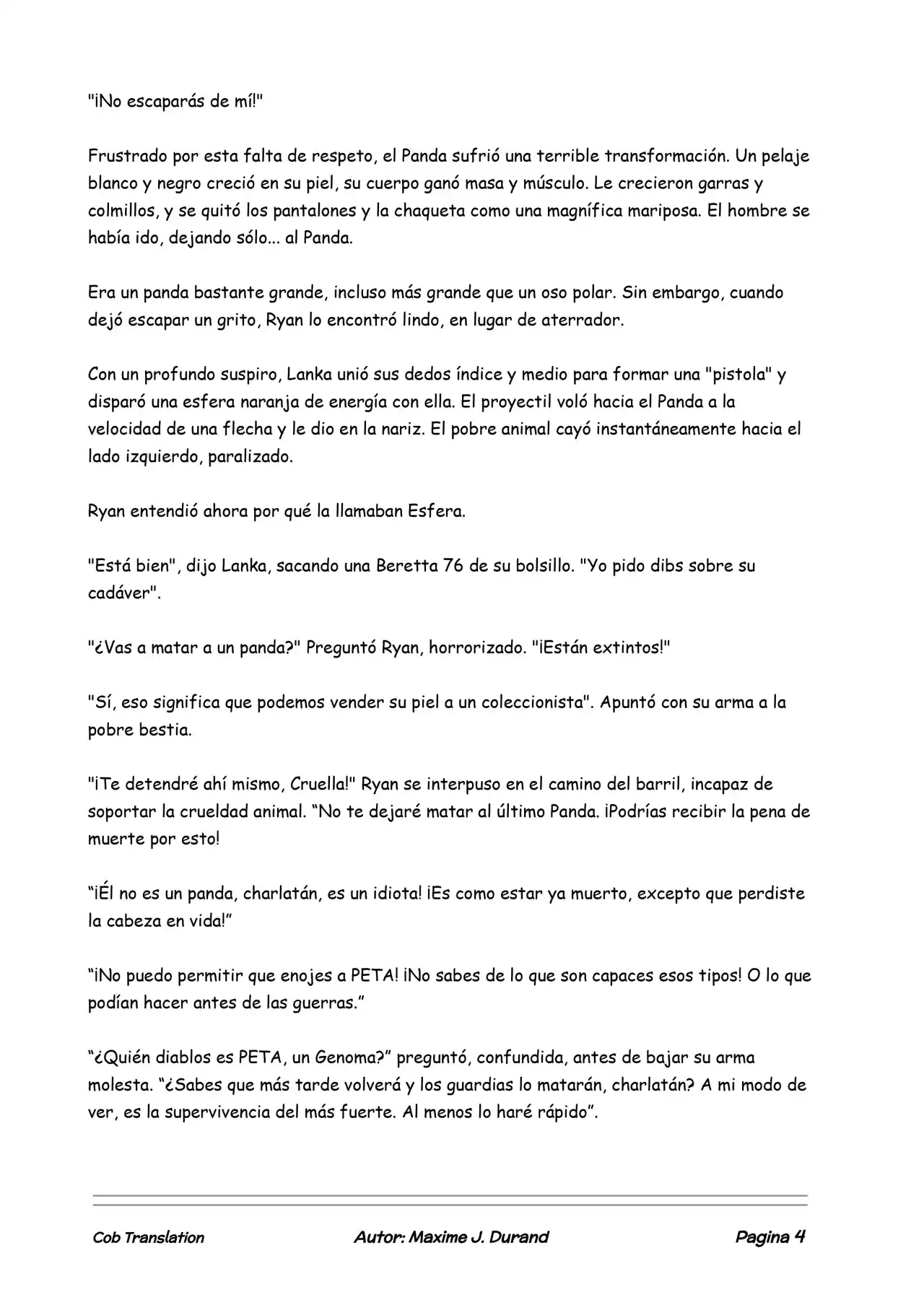 La Partida Perfecta (Novela) - Capítulo 10 - Página 4 - LectorTMOo