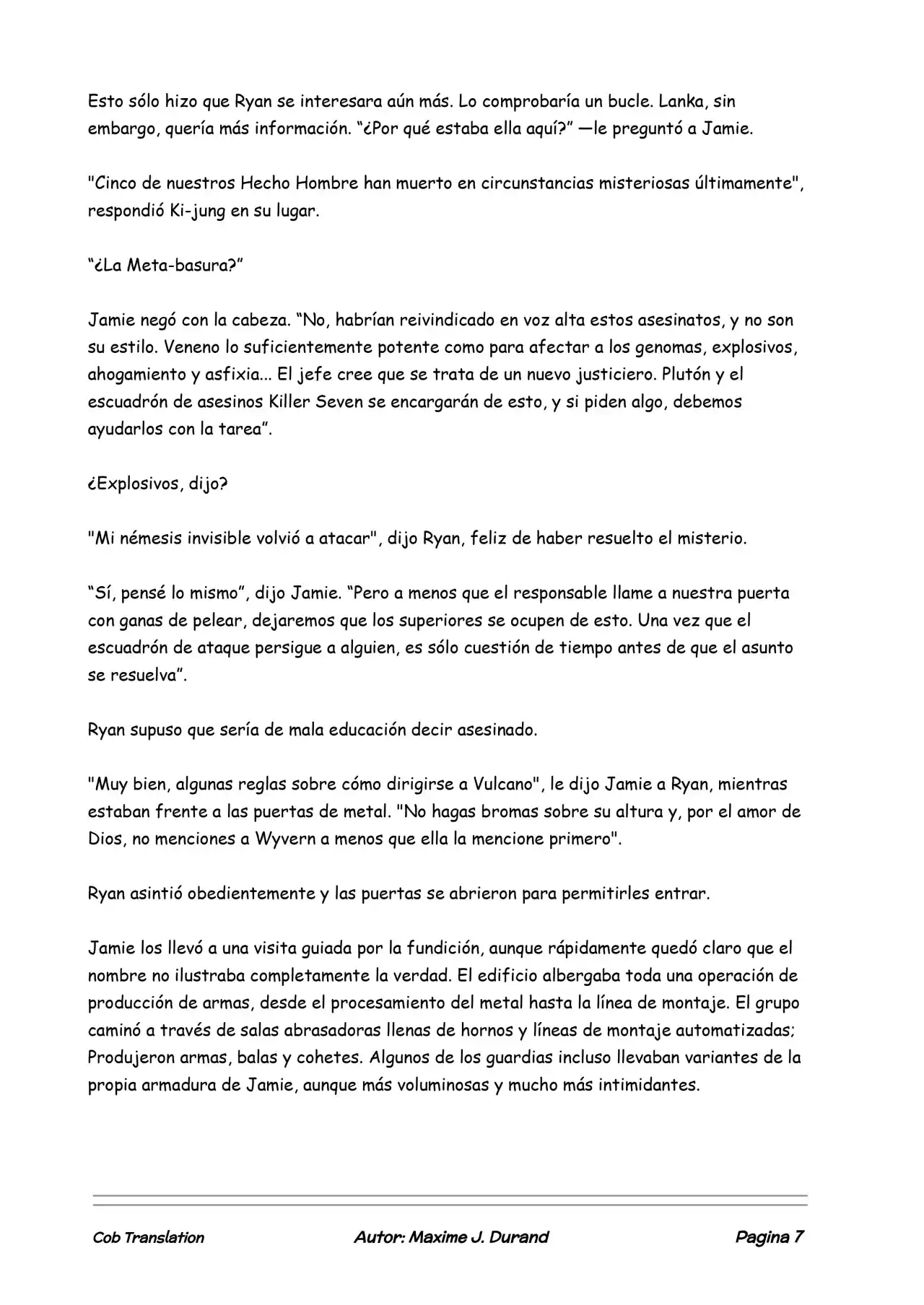 La Partida Perfecta (Novela) - Capítulo 10 - Página 7 - LectorTMOo