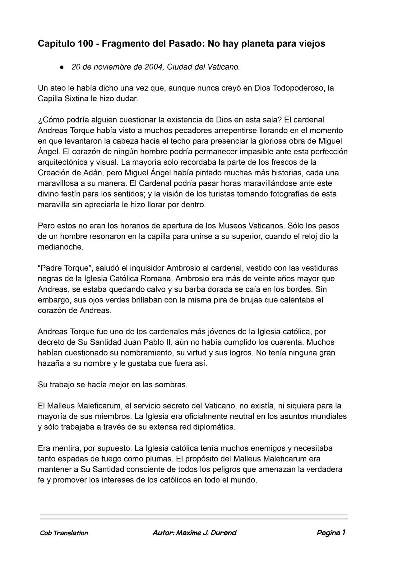 La Partida Perfecta (Novela) - Capítulo 100 - Página 1 - LectorTMOo