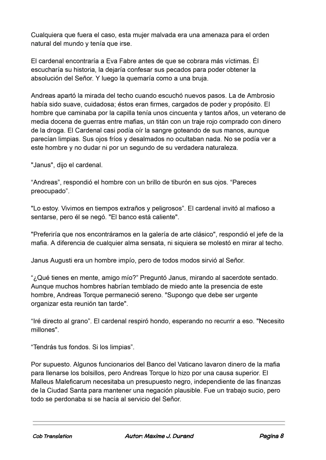 La Partida Perfecta (Novela) - Capítulo 100 - Página 8 - LectorTMOo
