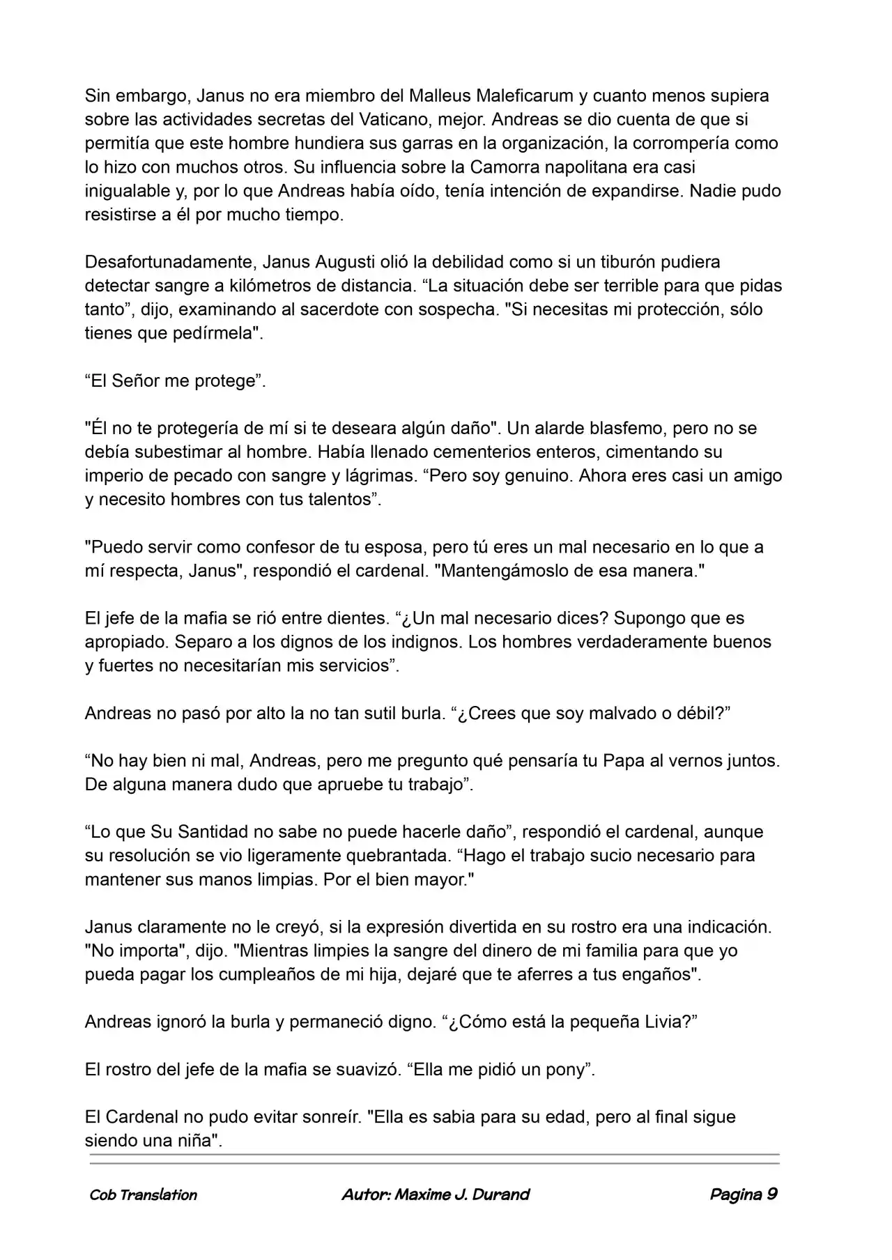 La Partida Perfecta (Novela) - Capítulo 100 - Página 9 - LectorTMOo