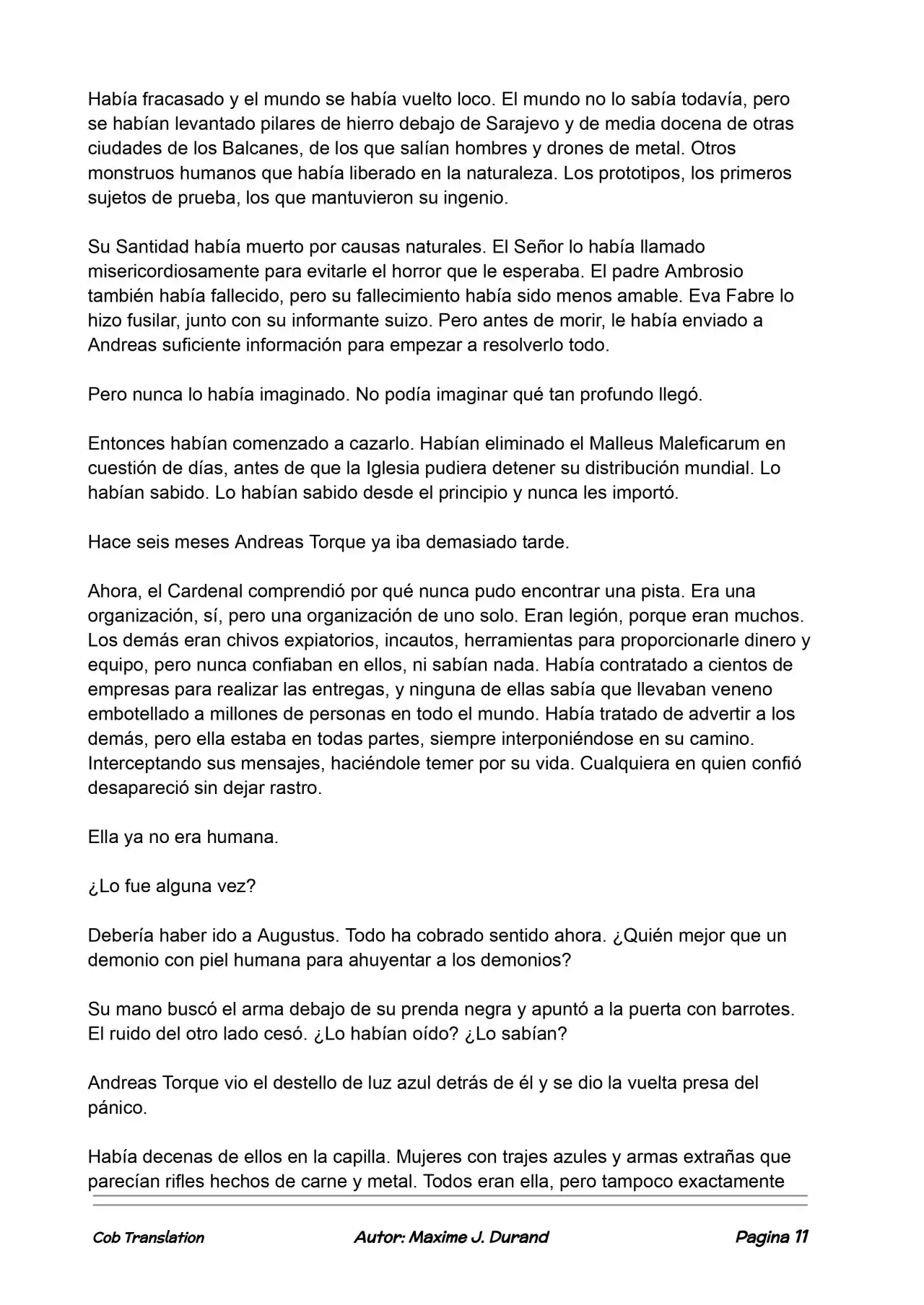 La Partida Perfecta (Novela) - Capítulo 100 - Página 11 - LectorTMOo
