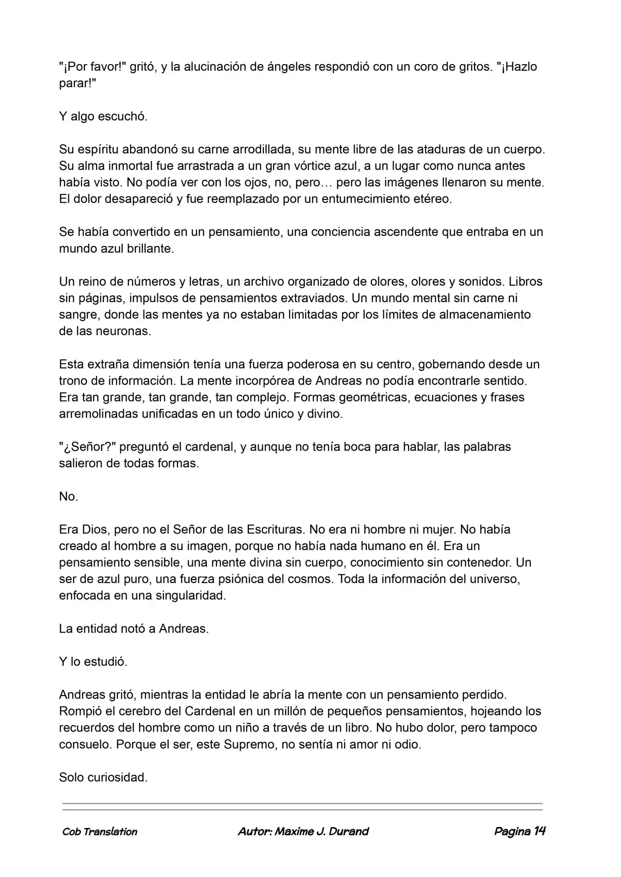 La Partida Perfecta (Novela) - Capítulo 100 - Página 14 - LectorTMOo