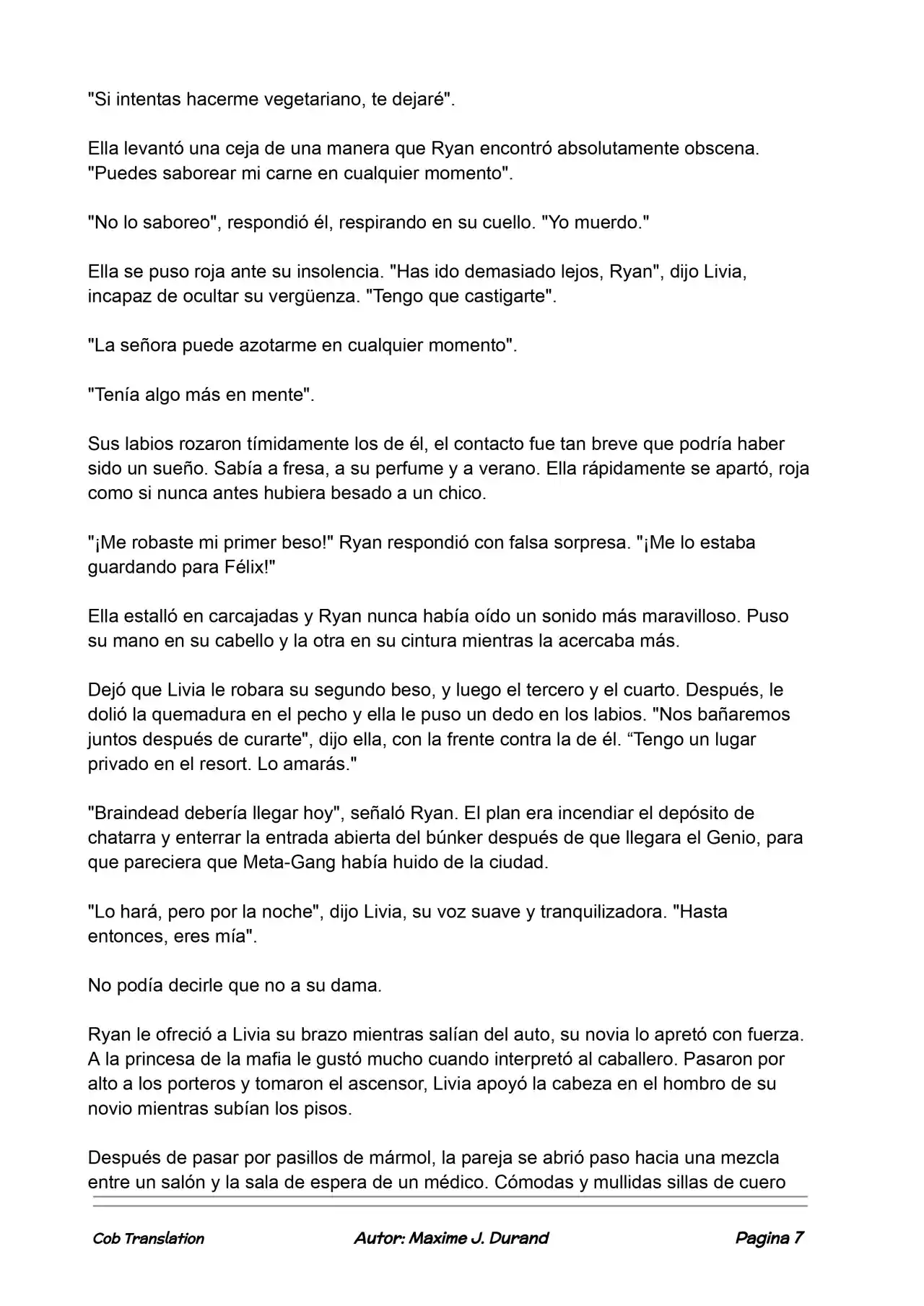 La Partida Perfecta (Novela) - Capítulo 101 - Página 7 - LectorTMOo