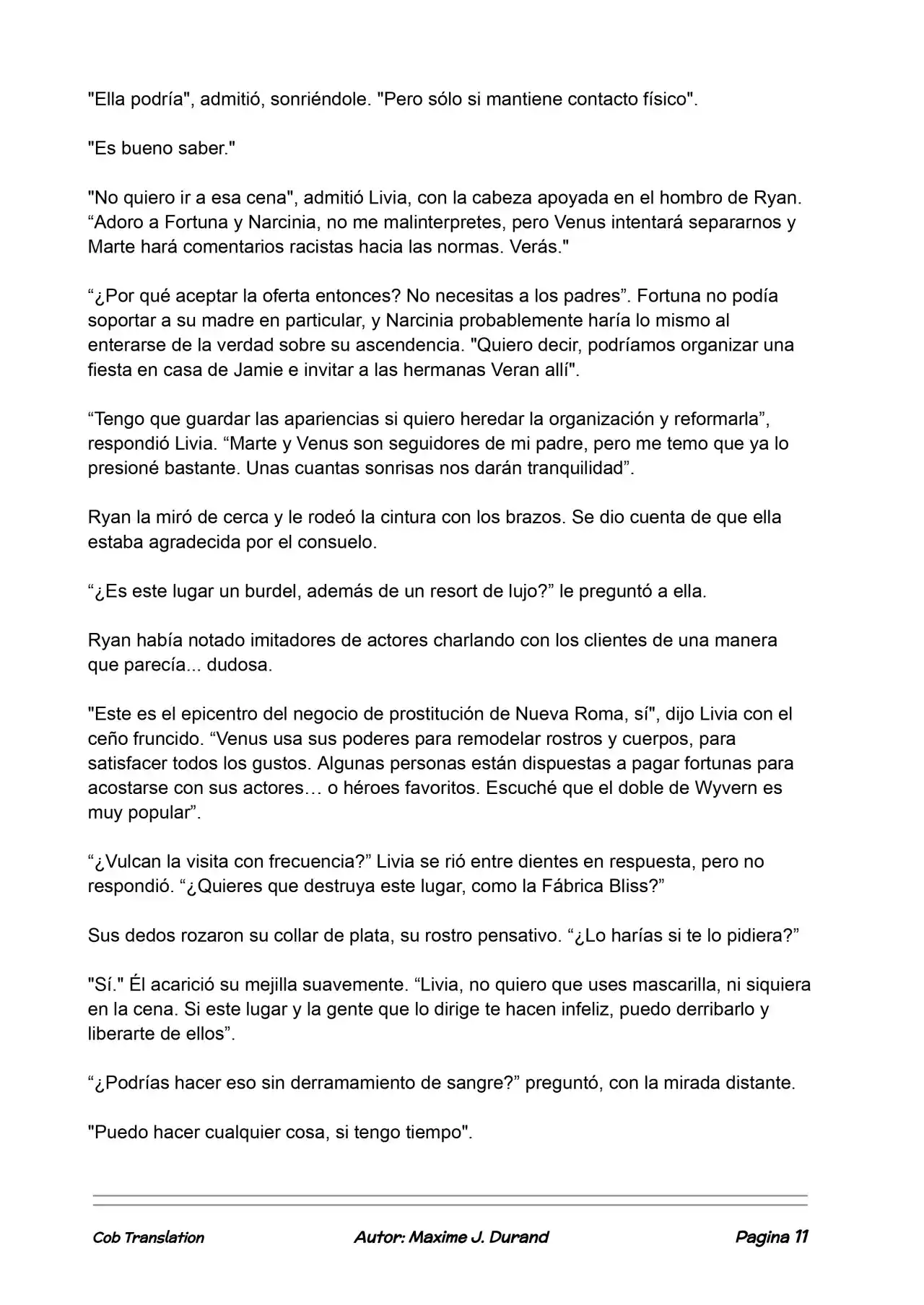 La Partida Perfecta (Novela) - Capítulo 101 - Página 11 - LectorTMOo