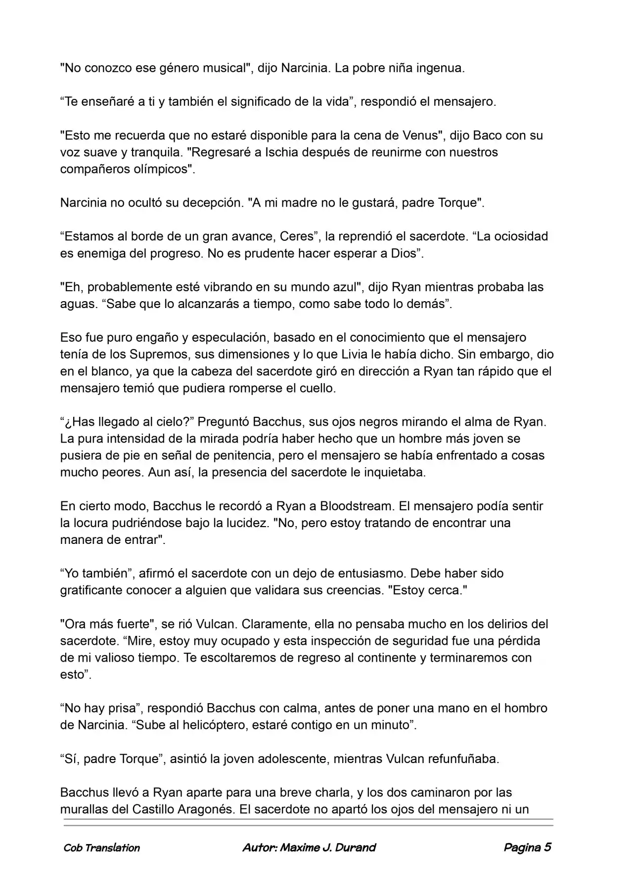 La Partida Perfecta (Novela) - Capítulo 103 - Página 5 - LectorTMOo
