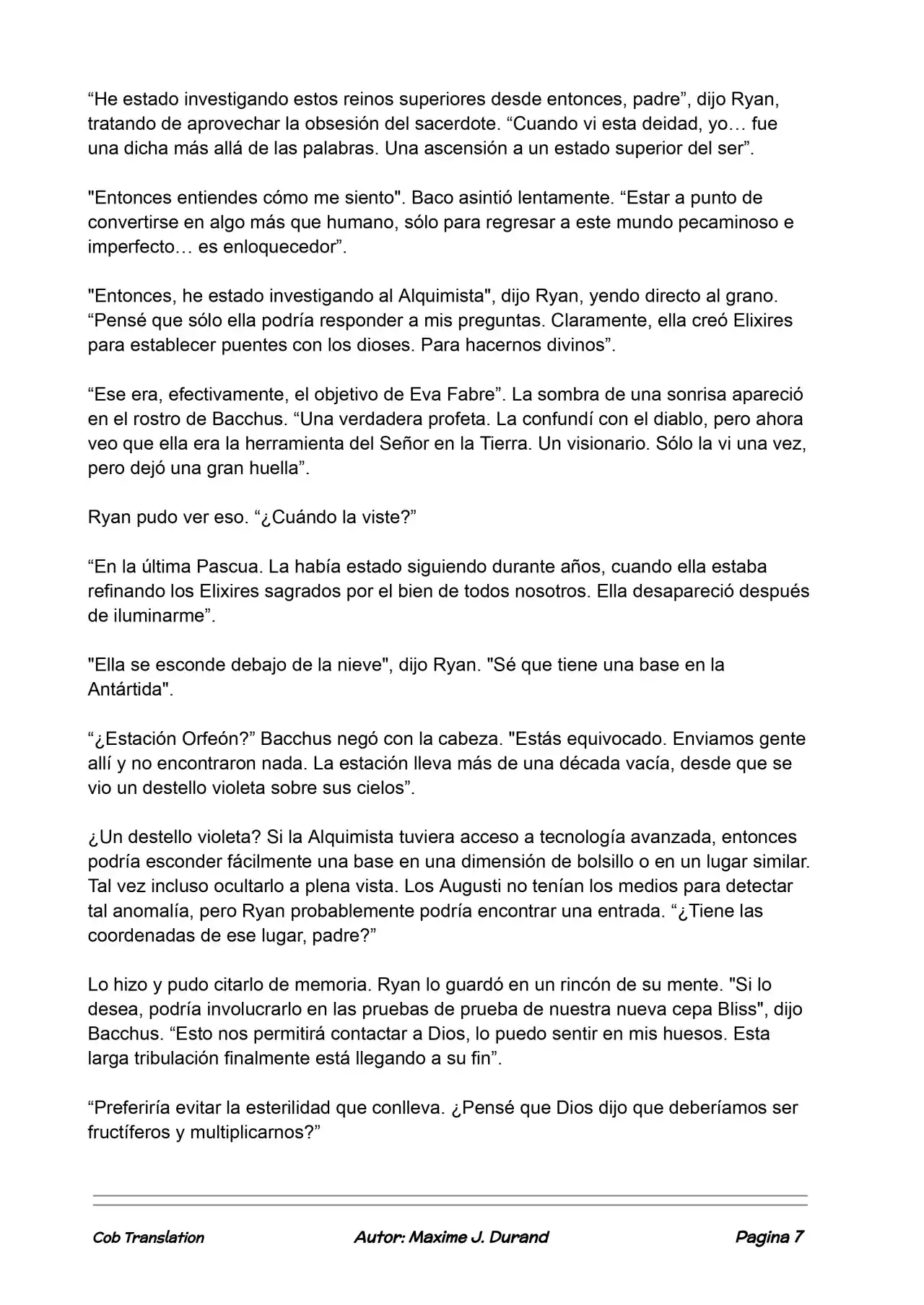 La Partida Perfecta (Novela) - Capítulo 103 - Página 7 - LectorTMOo