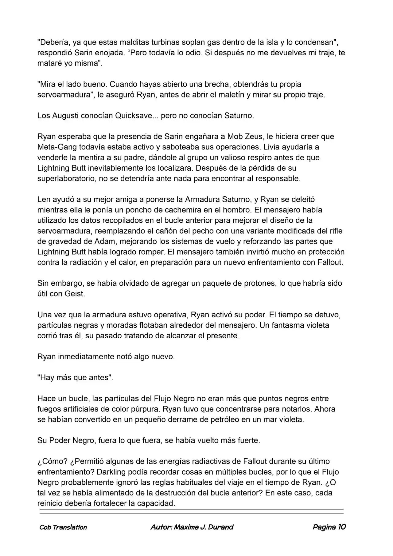La Partida Perfecta (Novela) - Capítulo 103 - Página 10 - LectorTMOo