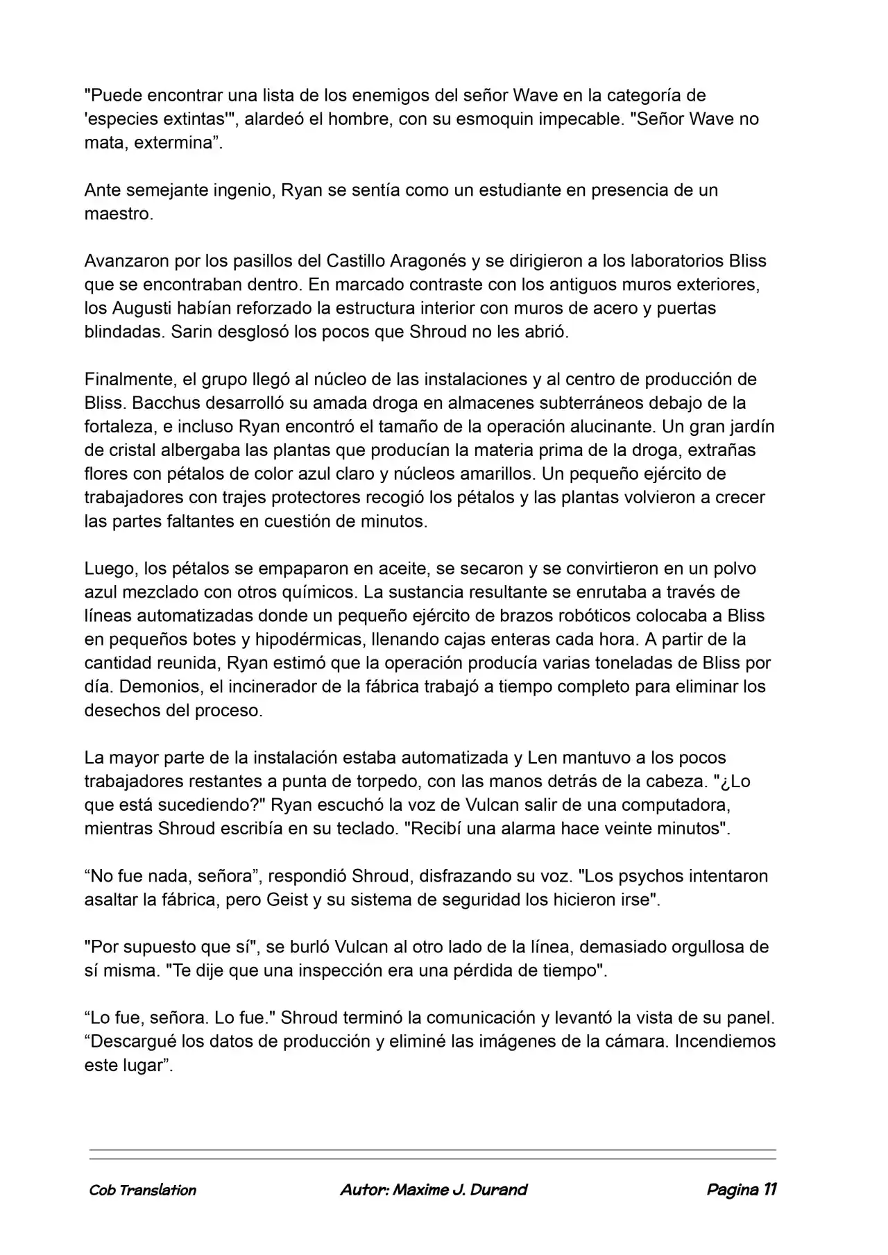 La Partida Perfecta (Novela) - Capítulo 104 - Página 11 - LectorTMOo