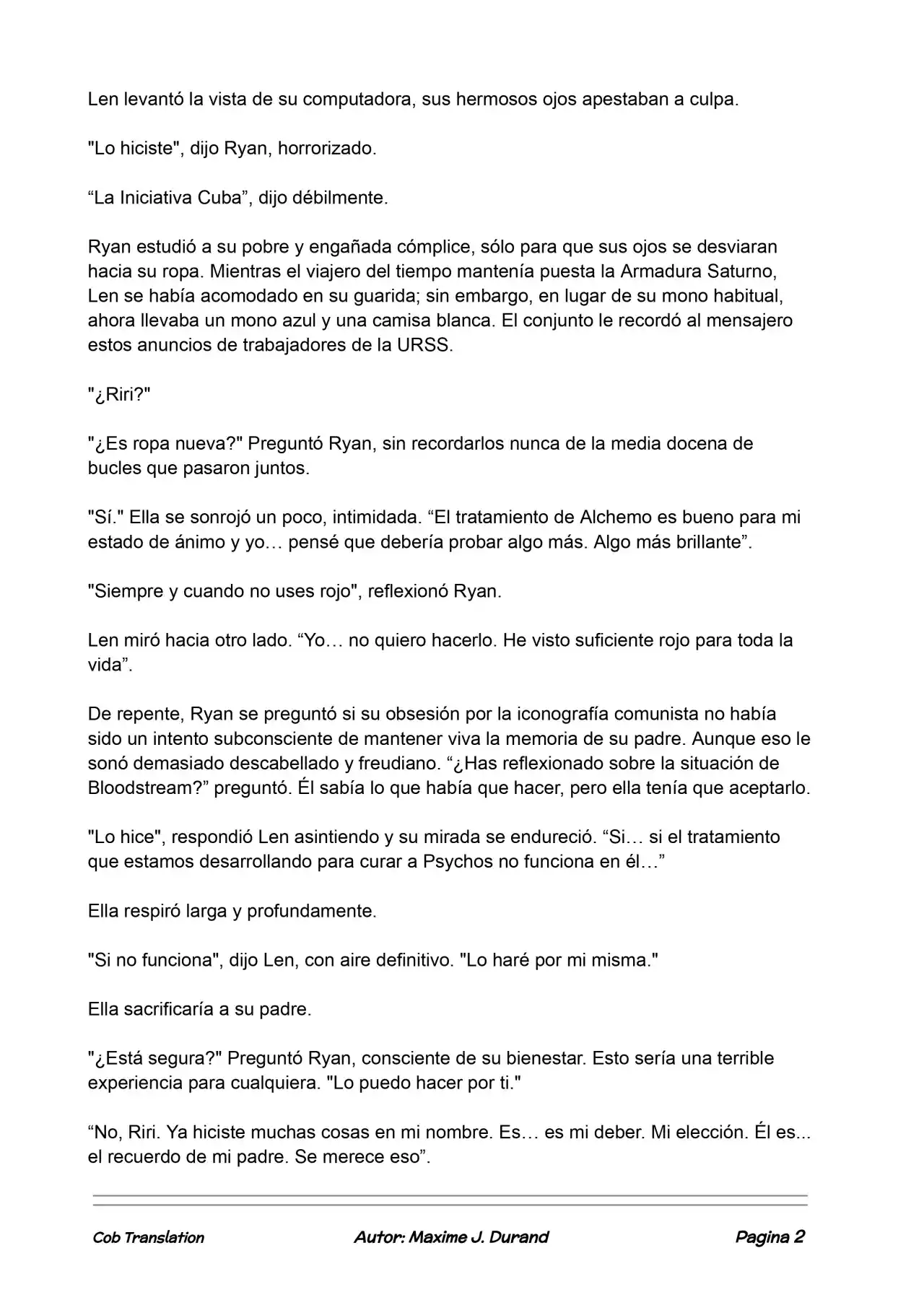 La Partida Perfecta (Novela) - Capítulo 105 - Página 2 - LectorTMOo