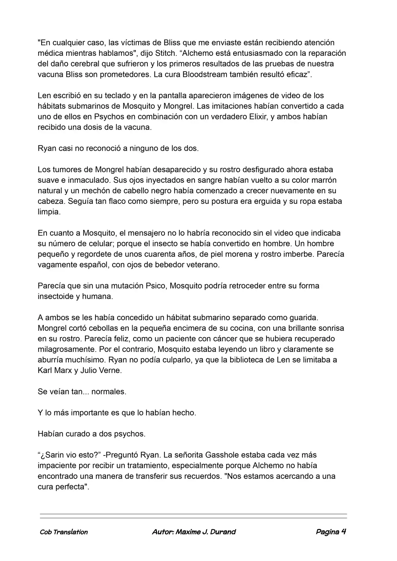 La Partida Perfecta (Novela) - Capítulo 105 - Página 4 - LectorTMOo