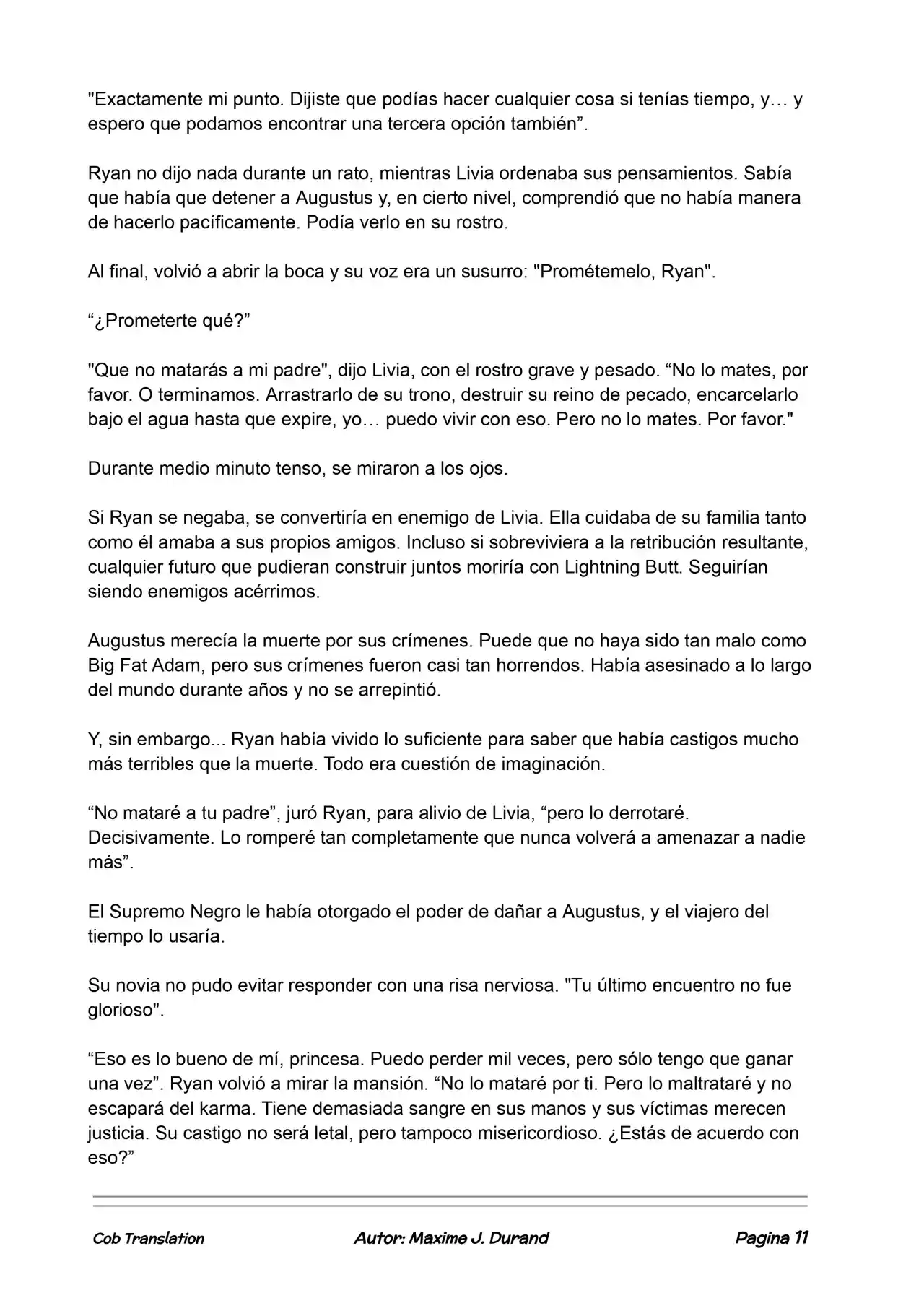 La Partida Perfecta (Novela) - Capítulo 105 - Página 11 - LectorTMOo