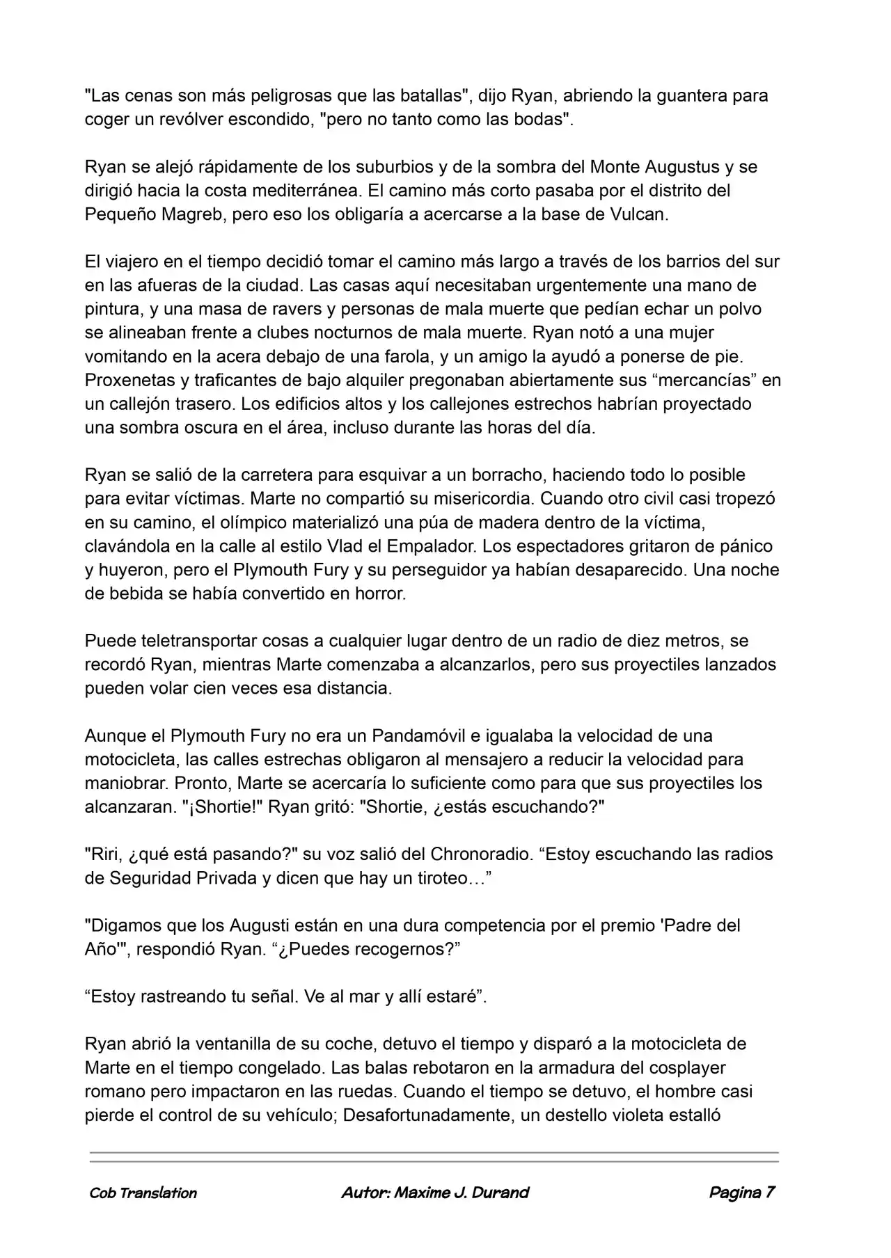 La Partida Perfecta (Novela) - Capítulo 107 - Página 7 - LectorTMOo
