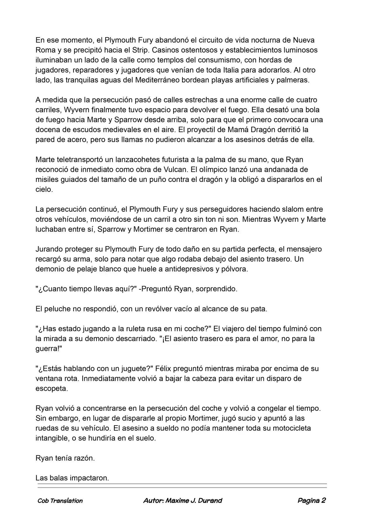 La Partida Perfecta (Novela) - Capítulo 108 - Página 2 - LectorTMOo