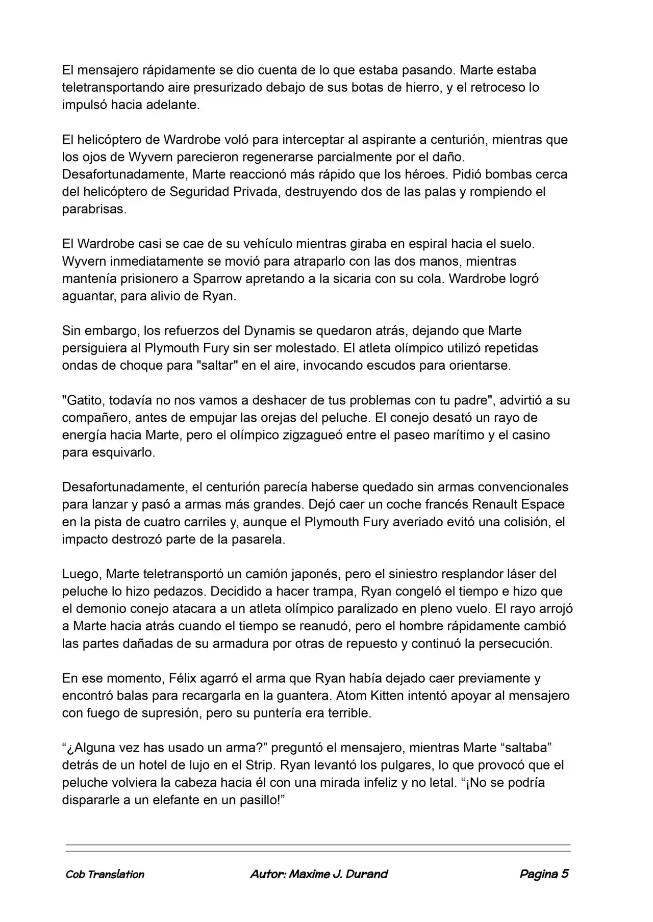 La Partida Perfecta (Novela) - Capítulo 108 - Página 5 - LectorTMOo