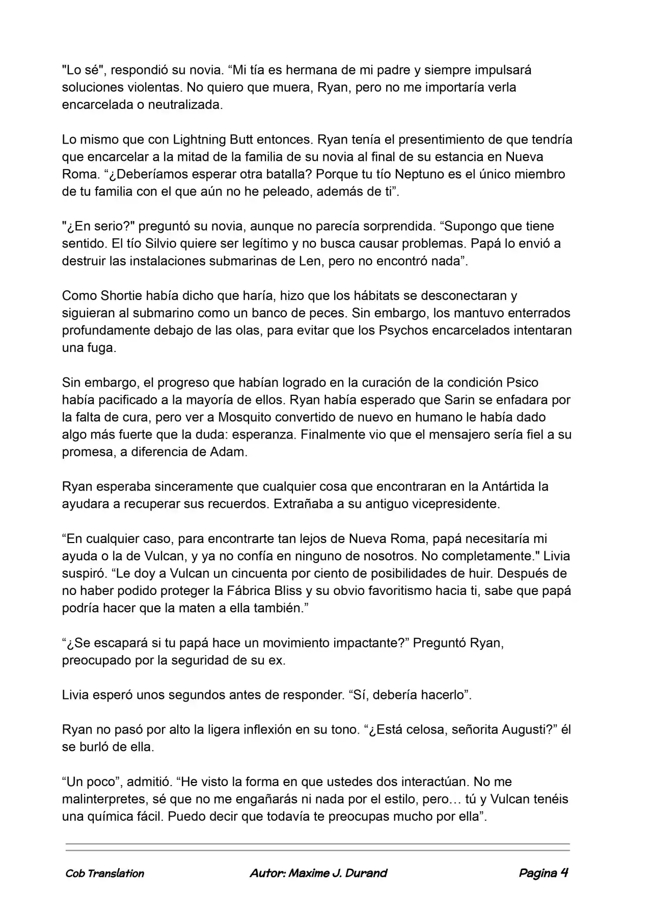 La Partida Perfecta (Novela) - Capítulo 109 - Página 4 - LectorTMOo