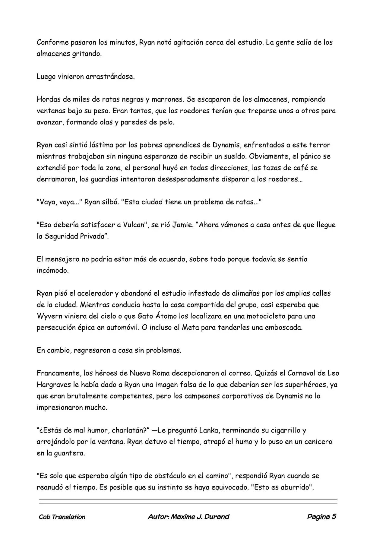 La Partida Perfecta (Novela) - Capítulo 11 - Página 5 - LectorTMOo