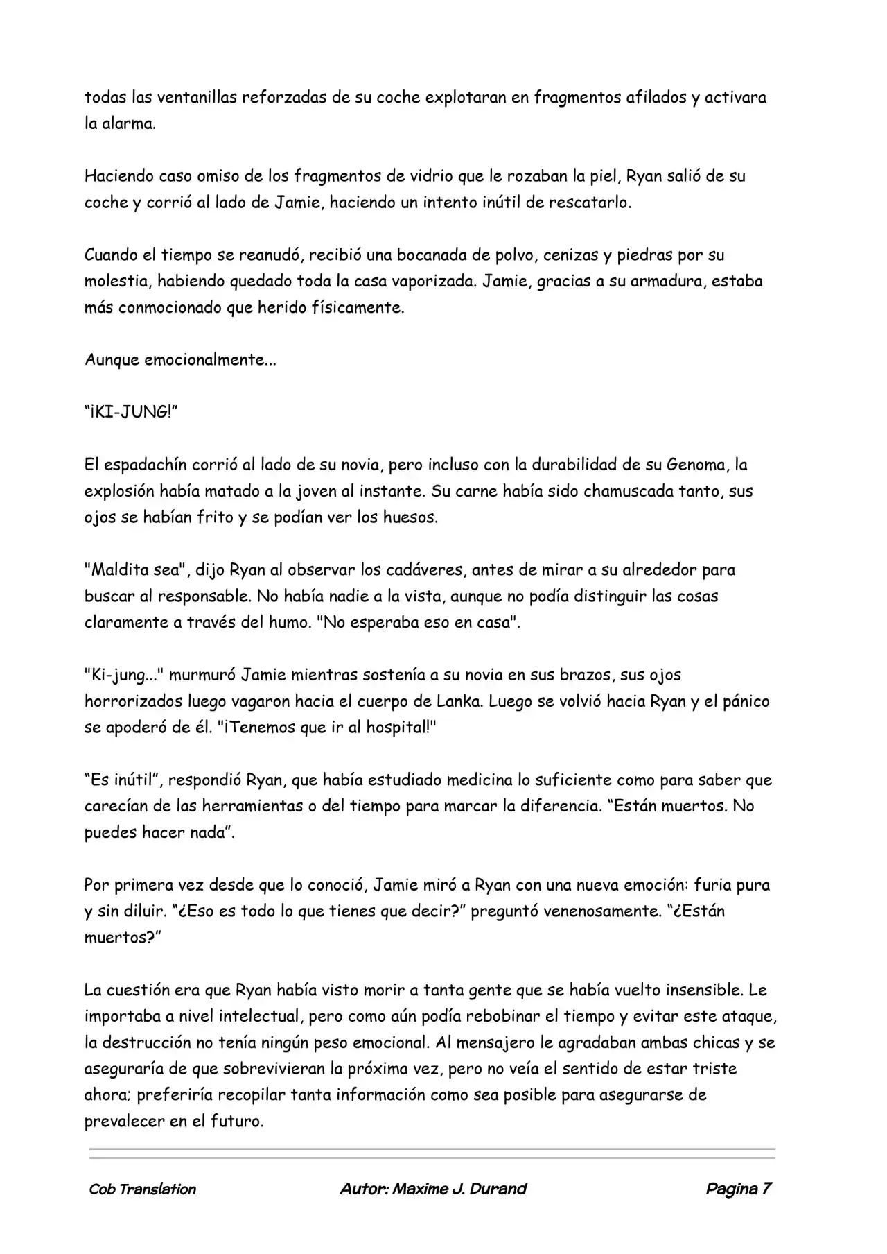 La Partida Perfecta (Novela) - Capítulo 11 - Página 7 - LectorTMOo
