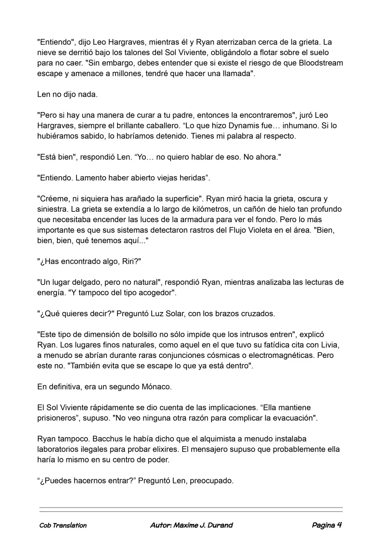 La Partida Perfecta (Novela) - Capítulo 110 - Página 4 - LectorTMOo