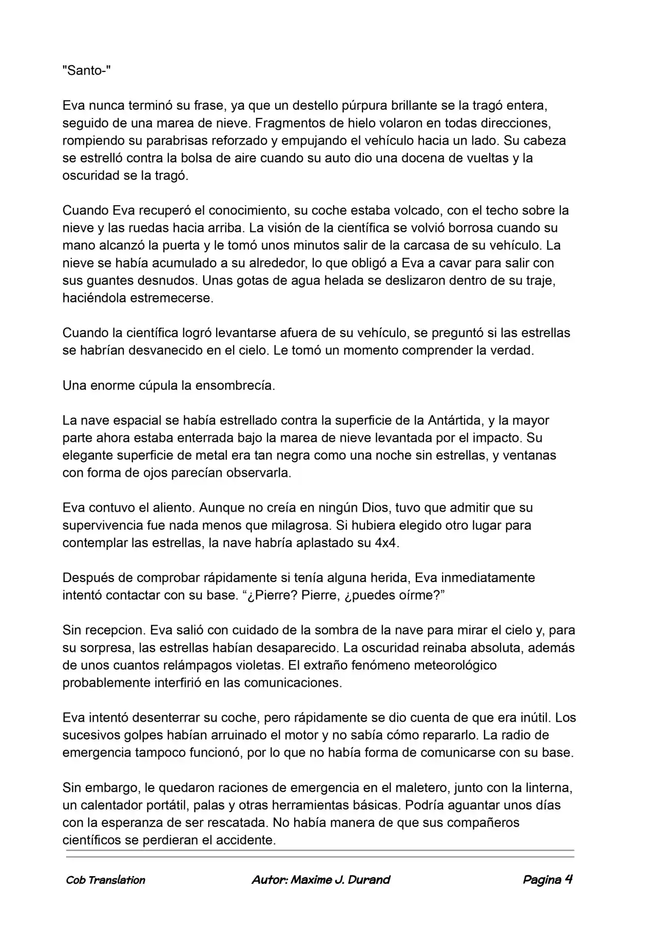 La Partida Perfecta (Novela) - Capítulo 111 - Página 4 - LectorTMOo