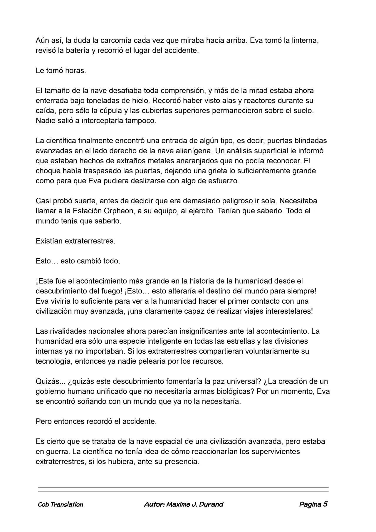 La Partida Perfecta (Novela) - Capítulo 111 - Página 5 - LectorTMOo