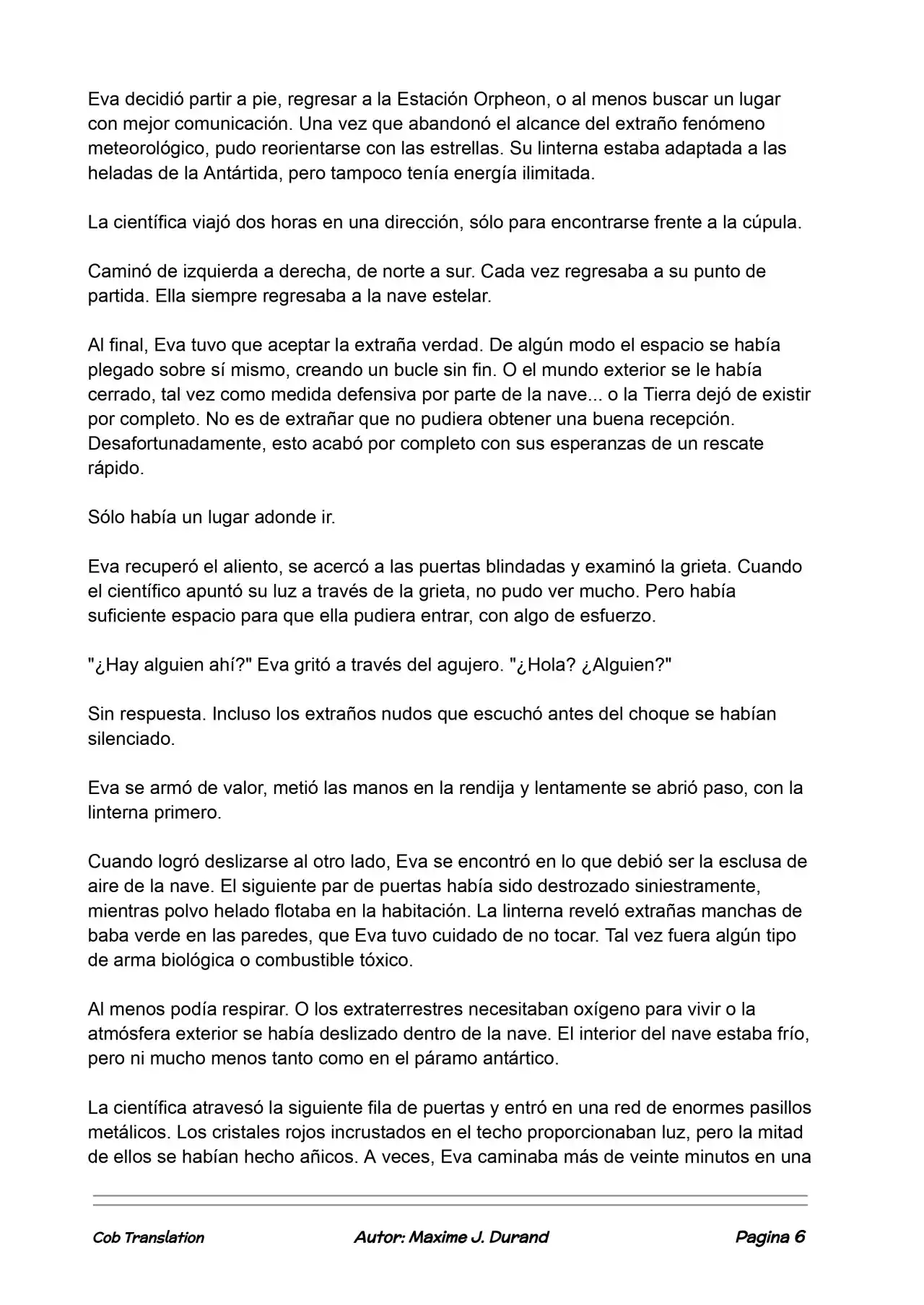 La Partida Perfecta (Novela) - Capítulo 111 - Página 6 - LectorTMOo
