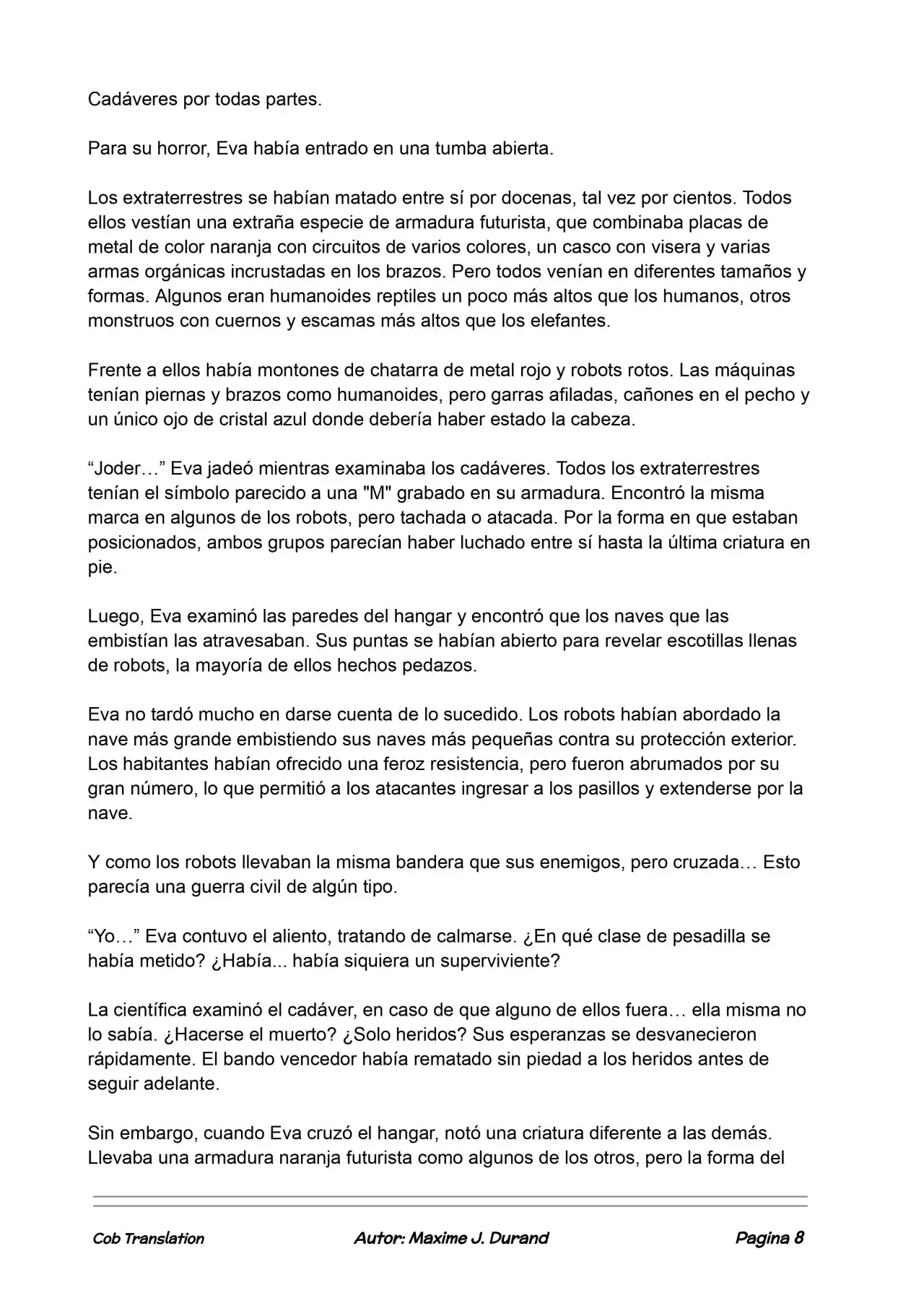 La Partida Perfecta (Novela) - Capítulo 111 - Página 8 - LectorTMOo