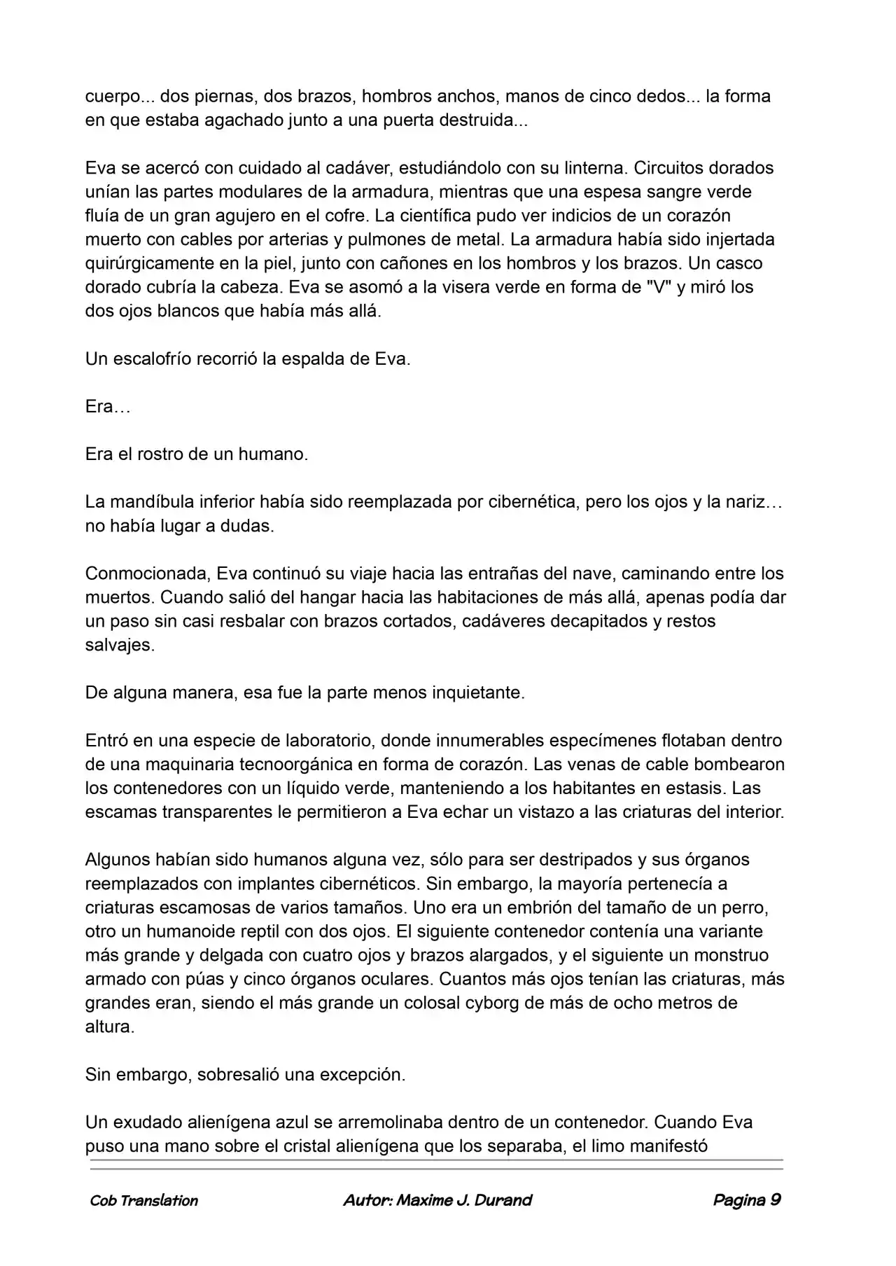 La Partida Perfecta (Novela) - Capítulo 111 - Página 9 - LectorTMOo