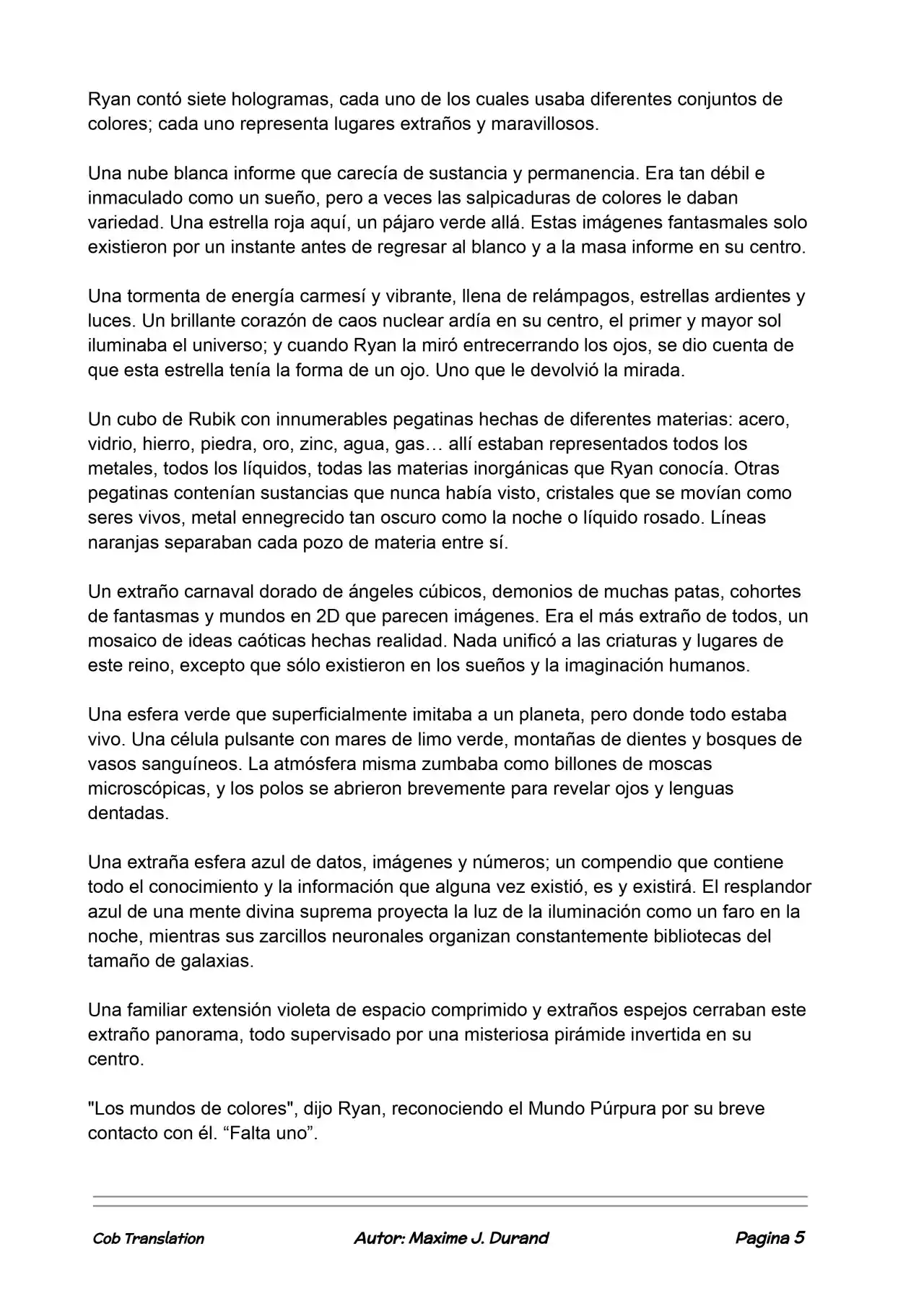 La Partida Perfecta (Novela) - Capítulo 112 - Página 5 - LectorTMOo