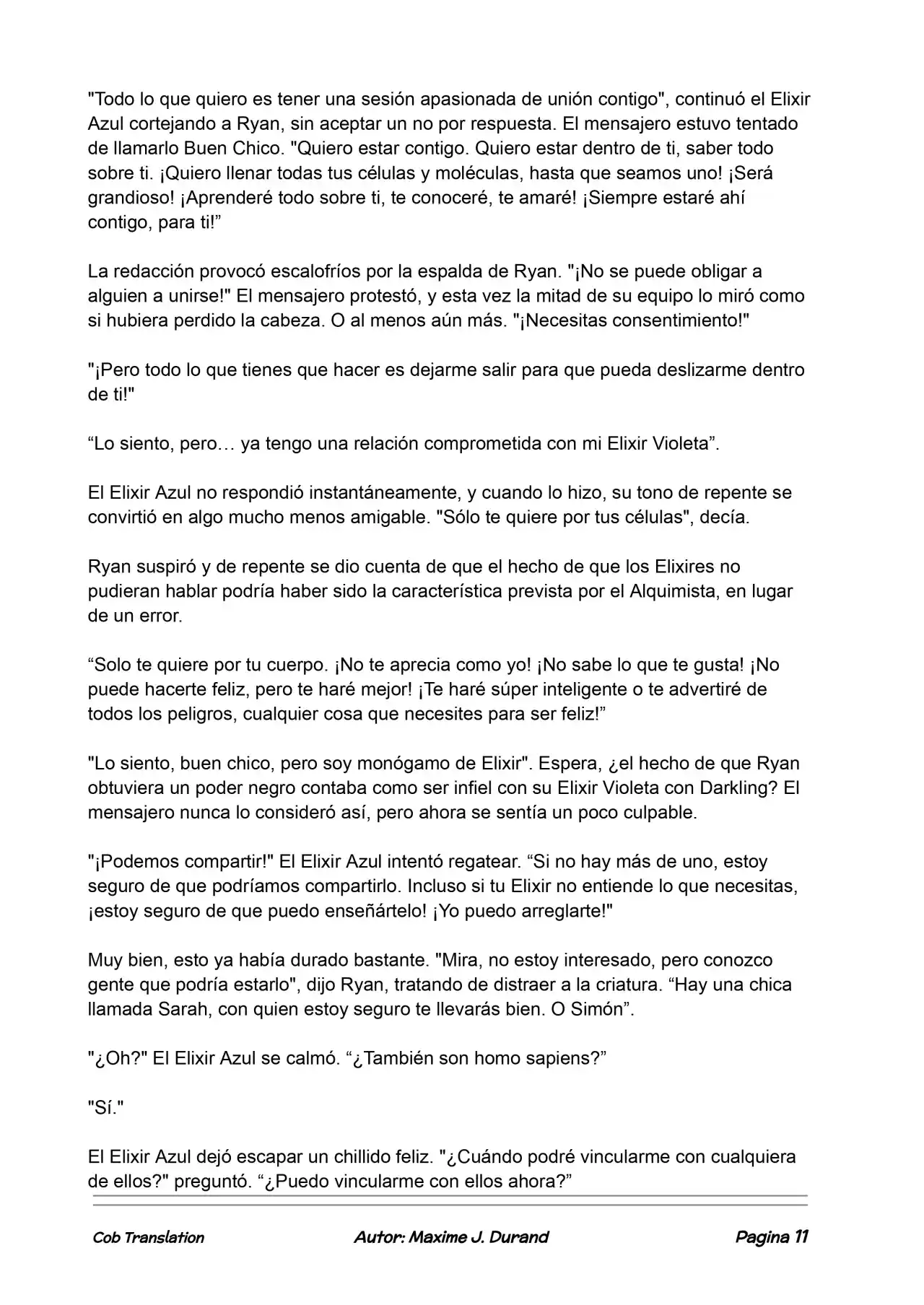La Partida Perfecta (Novela) - Capítulo 112 - Página 11 - LectorTMOo