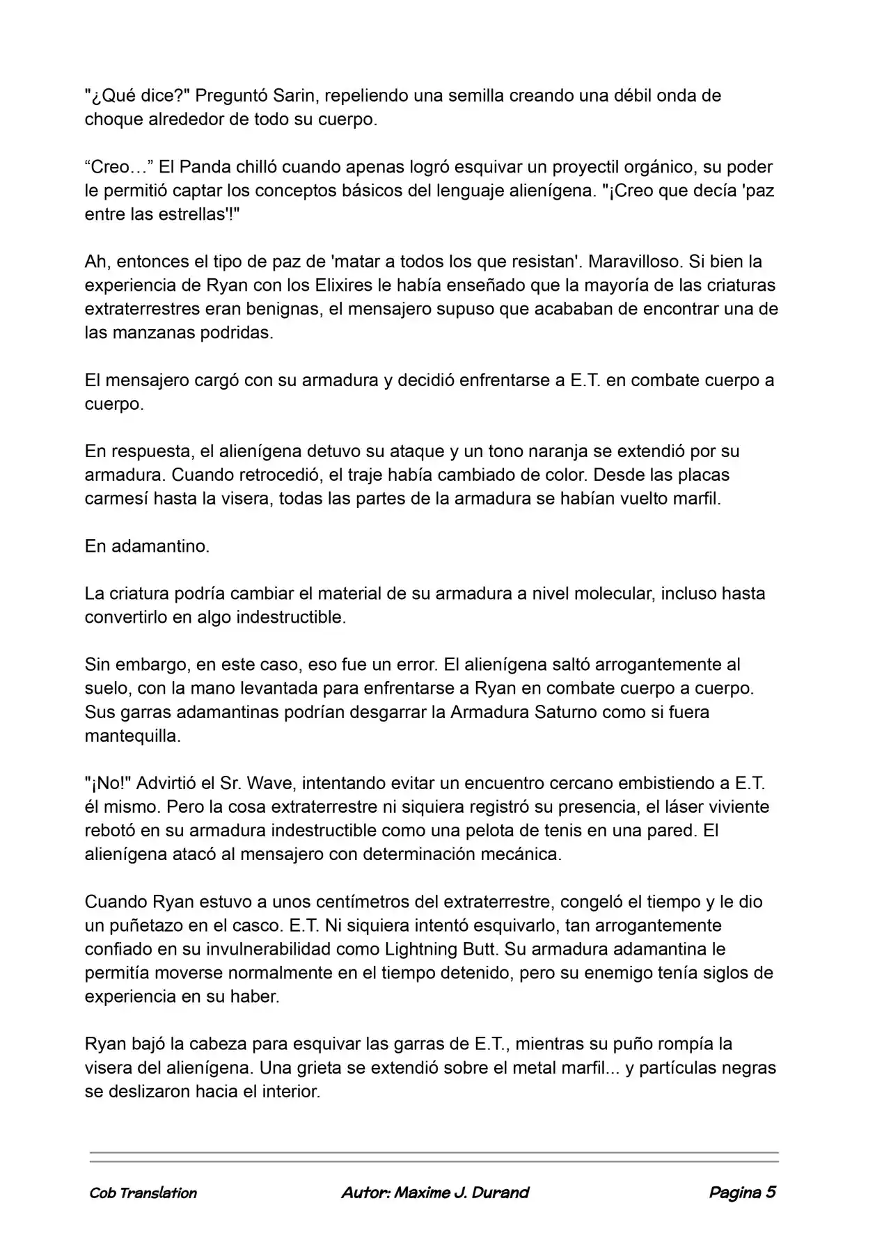 La Partida Perfecta (Novela) - Capítulo 113 - Página 5 - LectorTMOo