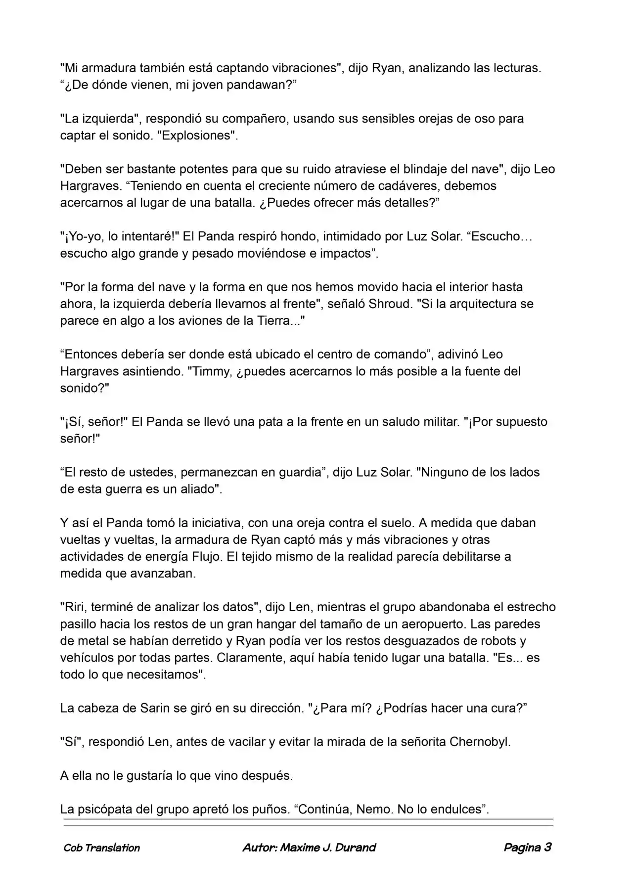 La Partida Perfecta (Novela) - Capítulo 114 - Página 3 - LectorTMOo