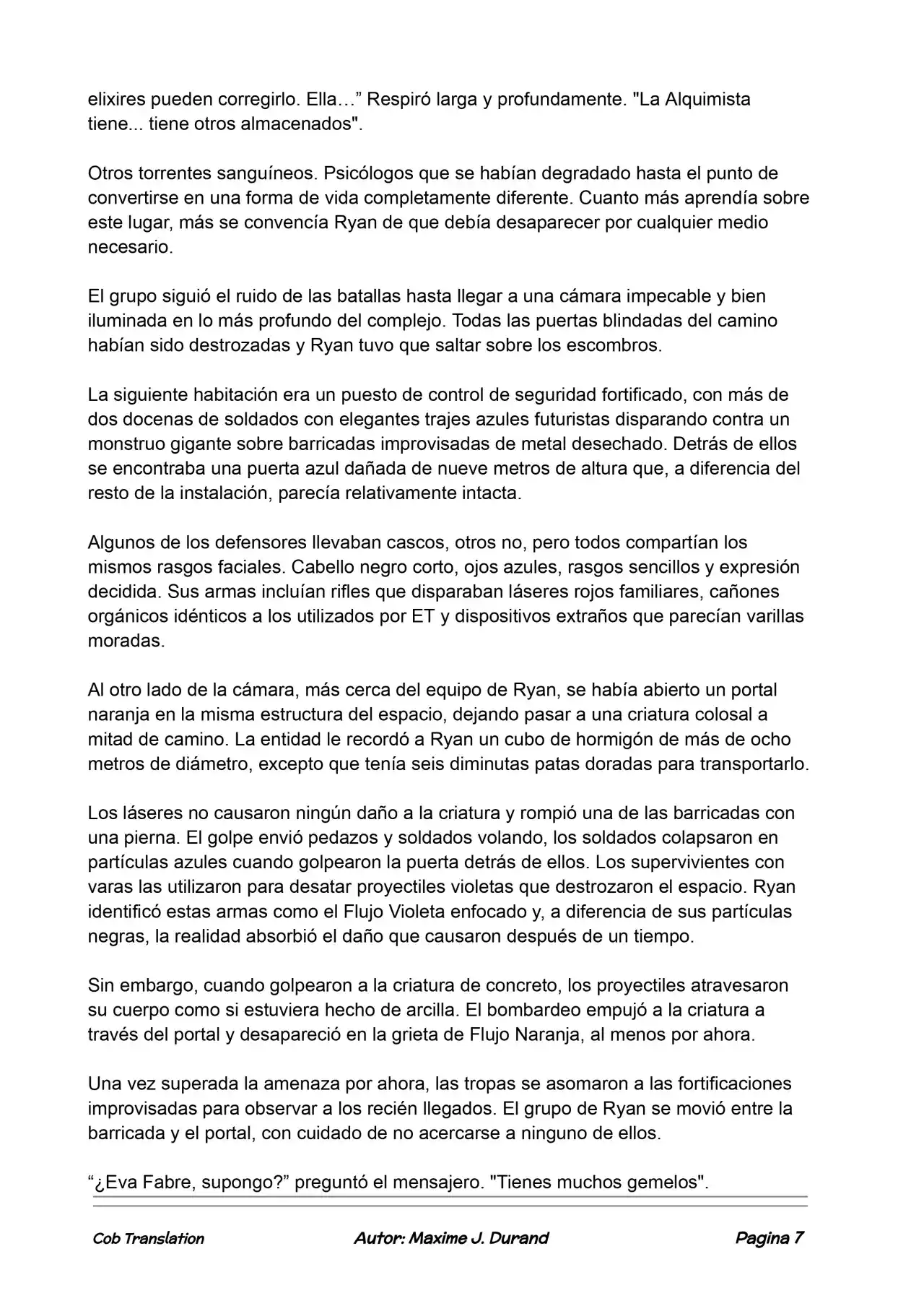 La Partida Perfecta (Novela) - Capítulo 114 - Página 7 - LectorTMOo
